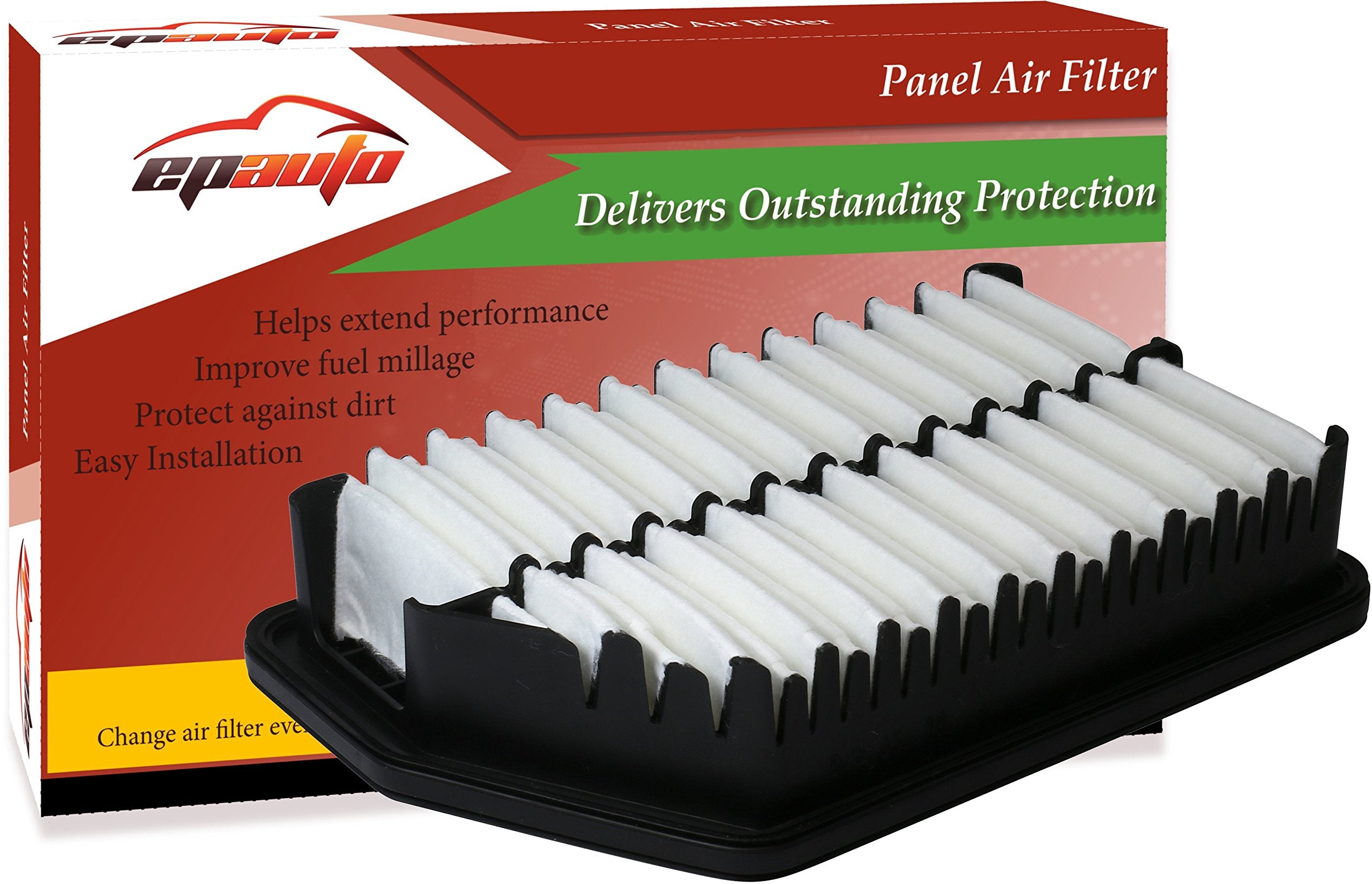 Epauto Gp281 (28113-3X000) Replacement For Hyundai/Kia Panel Engine Air Filter For Elantra (2011-2016), Forte (2014-2018)