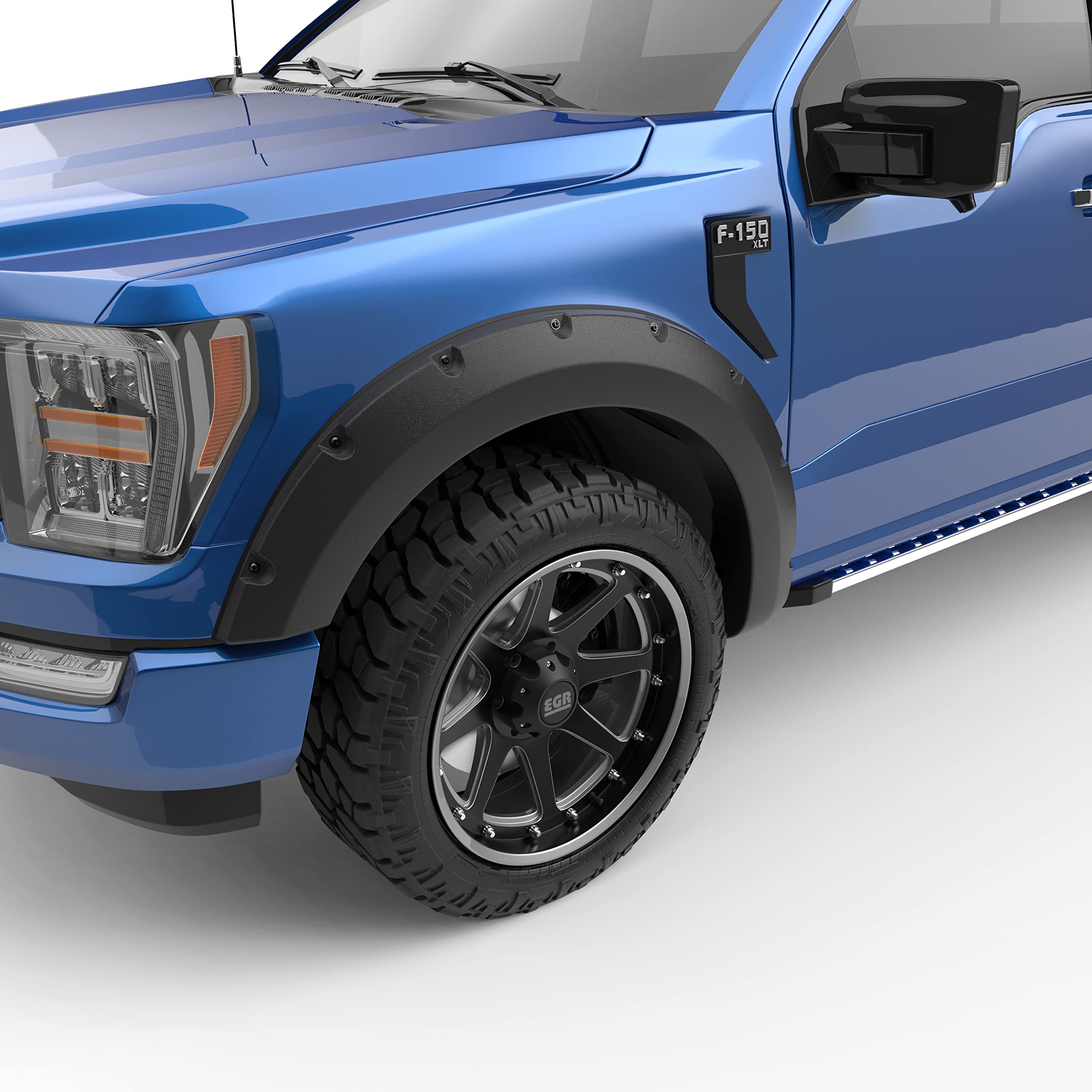 Egr Blf1012 - Baseline Series Fender Flares With Simulated Bolt-On Look - Compatible With 2021-2024 Ford F-150