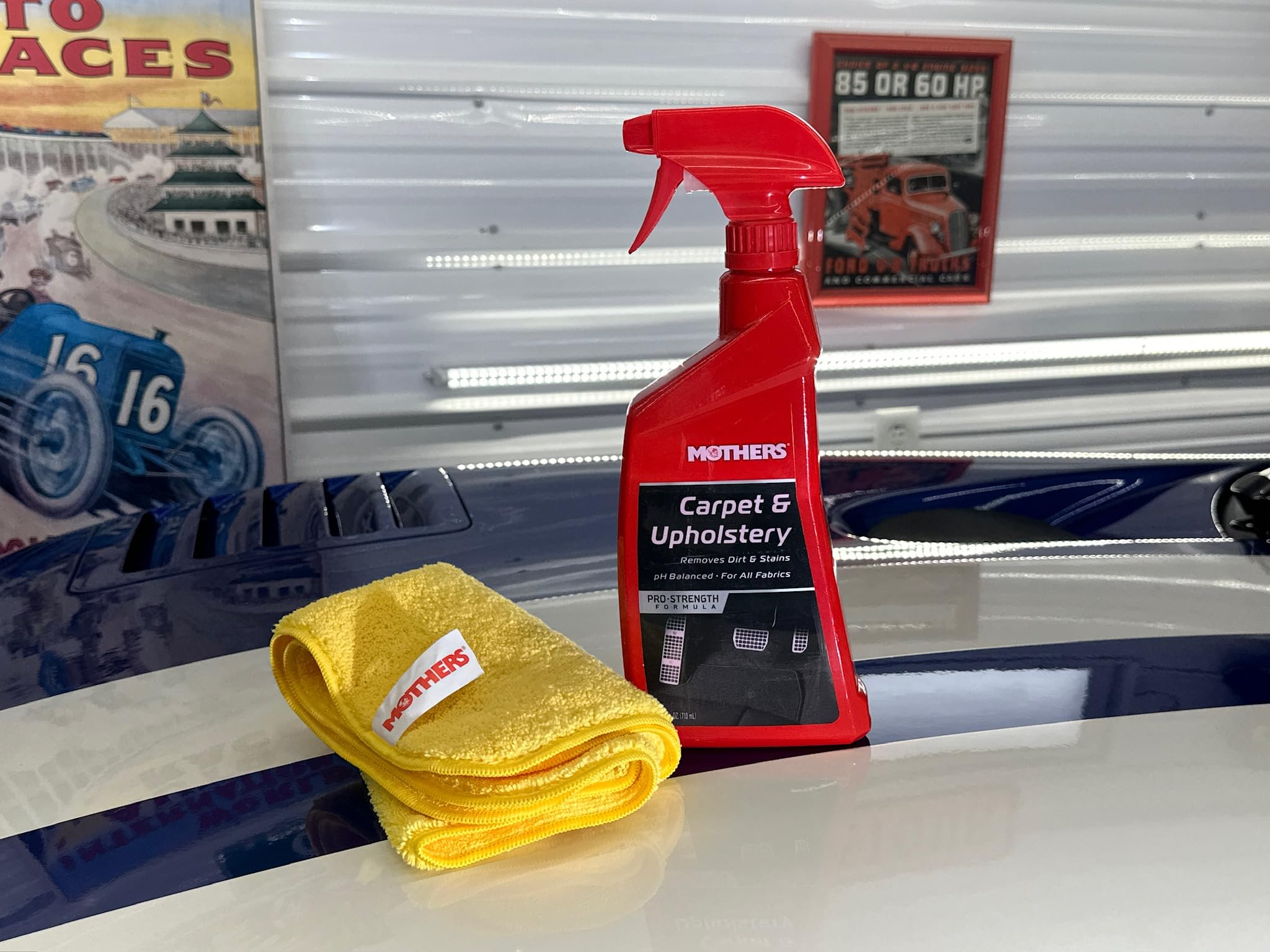 Mothers 05424 Carpet & Upholstery Cleaner - 24 Oz.