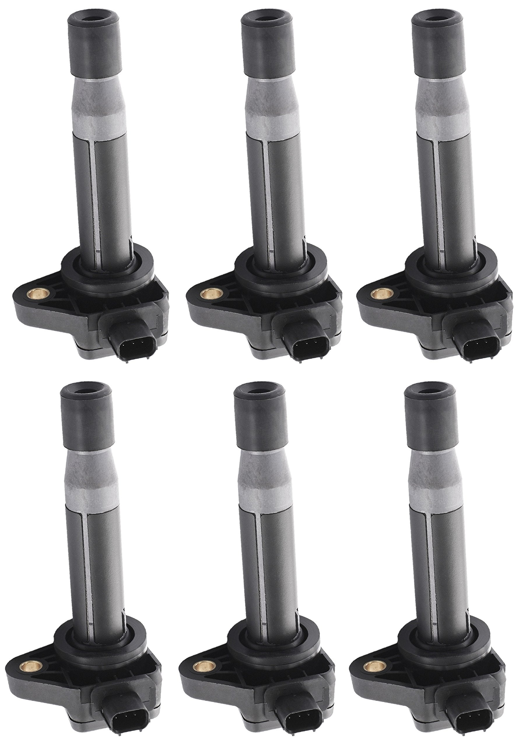 Ena Ignition Coil Pack Of 6 For 3.5L 2008 2009 2010 2011 2012 2013 2014 2015 2016 2017 Compatible With Honda Odyssey Accord Crosstour Acura Tl Rl Tsx 3.5 V6 Coils For Uf603 Ic693 C1624 30520R70A01