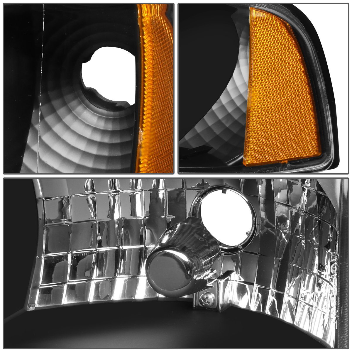 Dna Motoring Hl-Oem-Dr94-Left Pair Of Oe Style Headlight [For 94-02 Dodge Ram Driver Side]