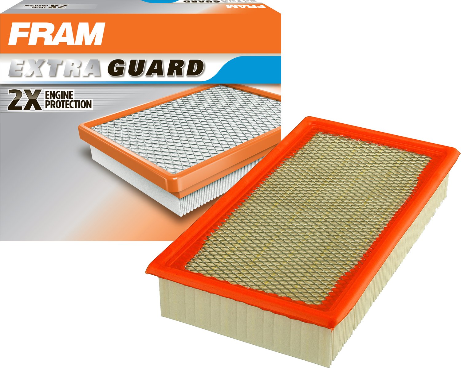 FRAM Extra Guard CA8925 Replacement Engine Air Filter for Select Ford Models, Provides Up to 12 Months or 12,000 Miles Filter Pr