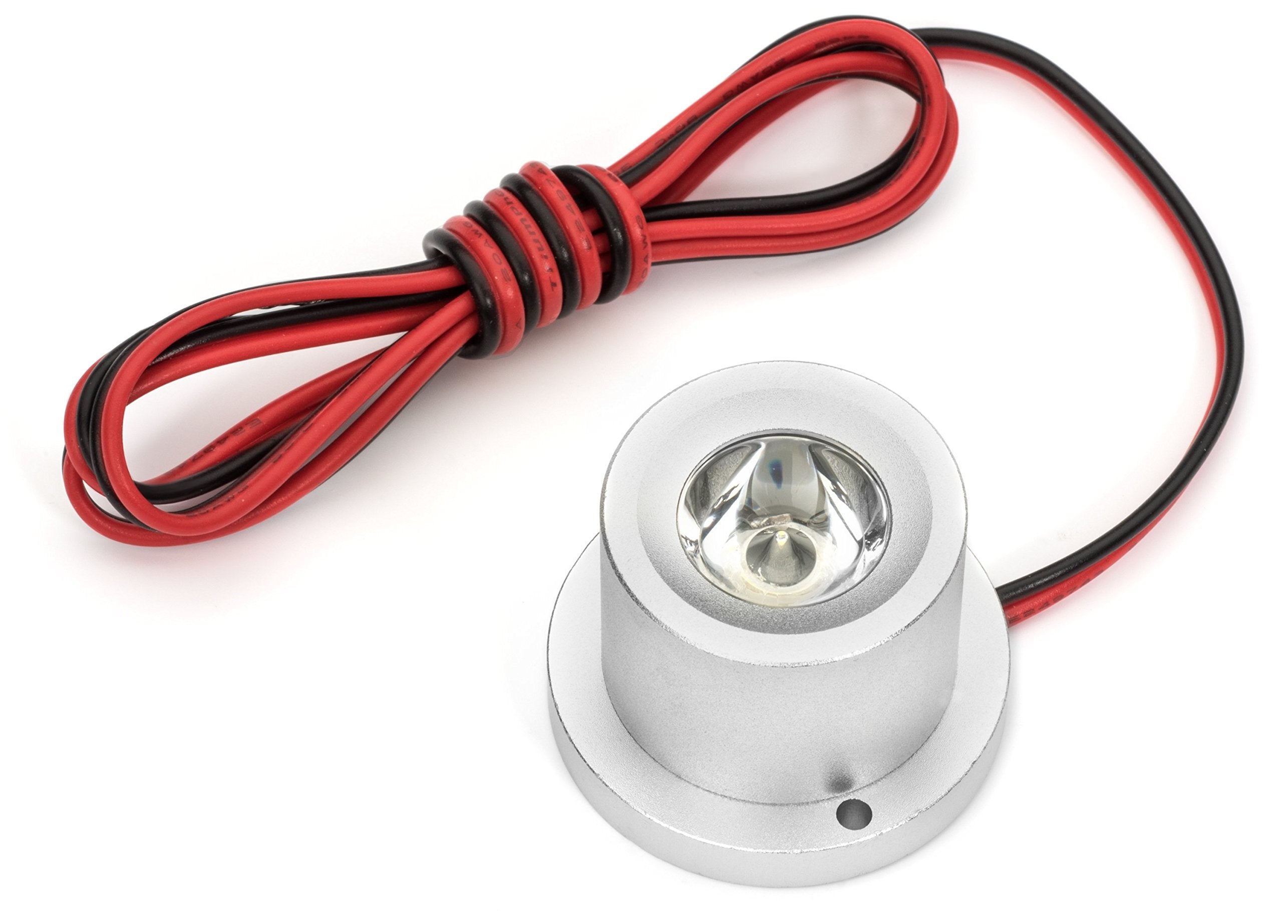 High Intensity Led Spotlight (Silver Housing, Warm White Led)