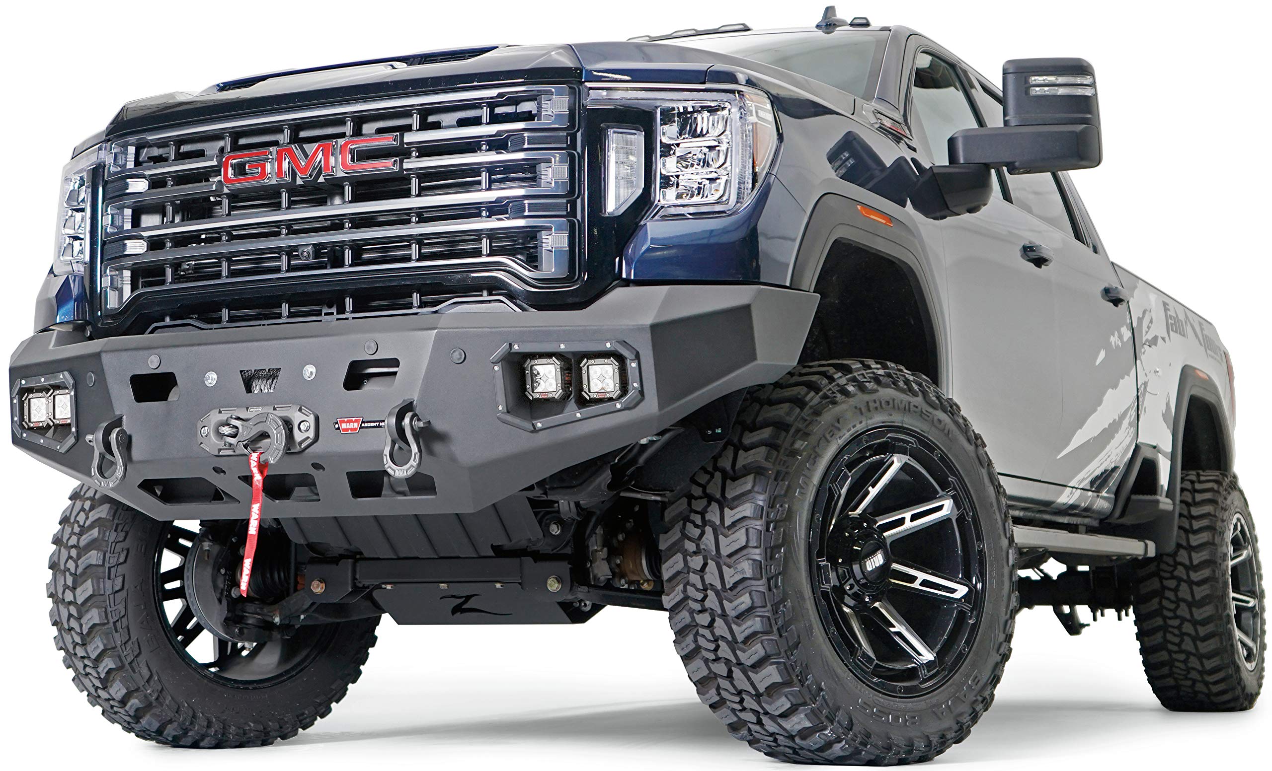 Warn 107177 Ascent Front Bumper Without Grille Guard Tube, Fits: Gmc Sierra Hd 2500/3500 (2020-Current)