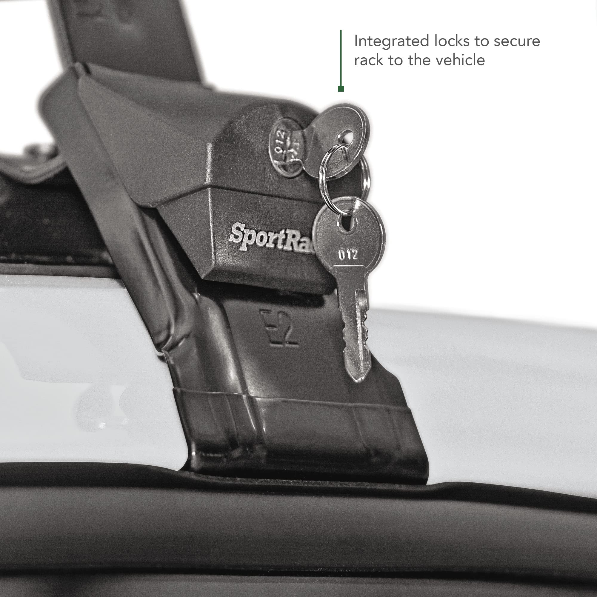 Sportrack Complete Roof Rack System - Sr1002 , Black