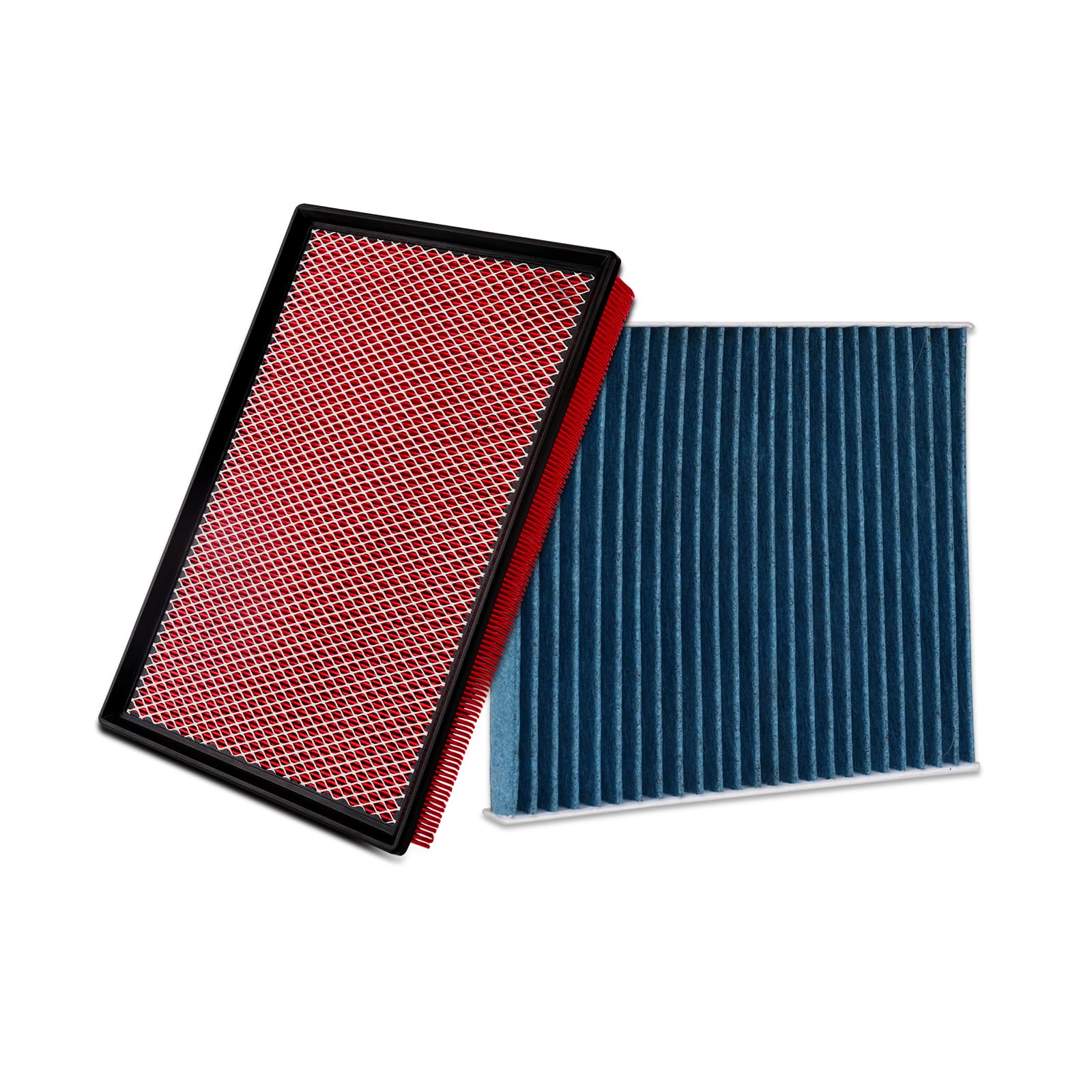 Forccord Engine & Cabin Air Filter Fit for 2011-2024 Dodge Ram 1500 (NOT FOR 6.2L TRX), 2019-2024 Ram 1500 Classic Replace#CF116