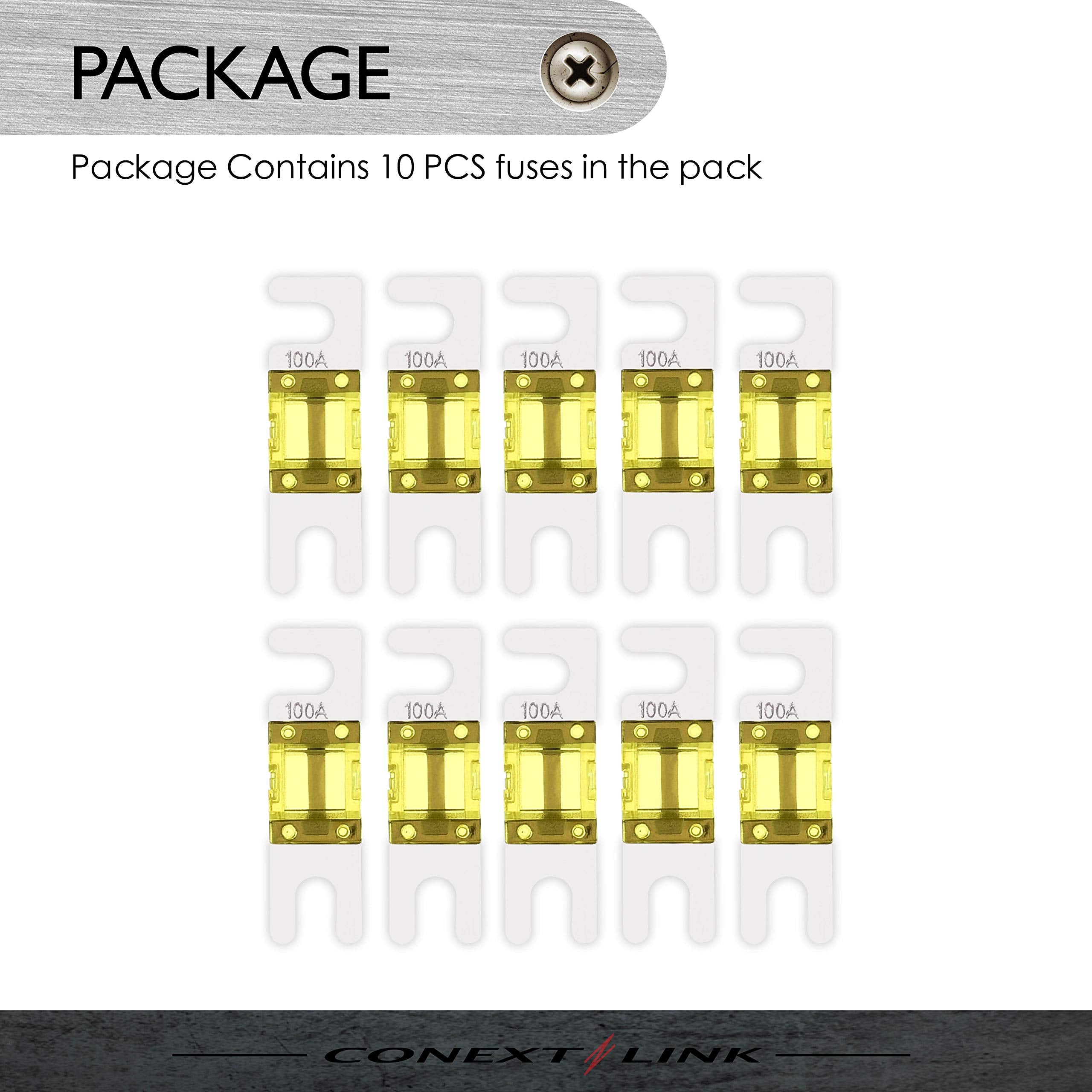 Conext Link Afs100-10 Nickel 100 Amp Afs Fuse 10 Pack (14109)