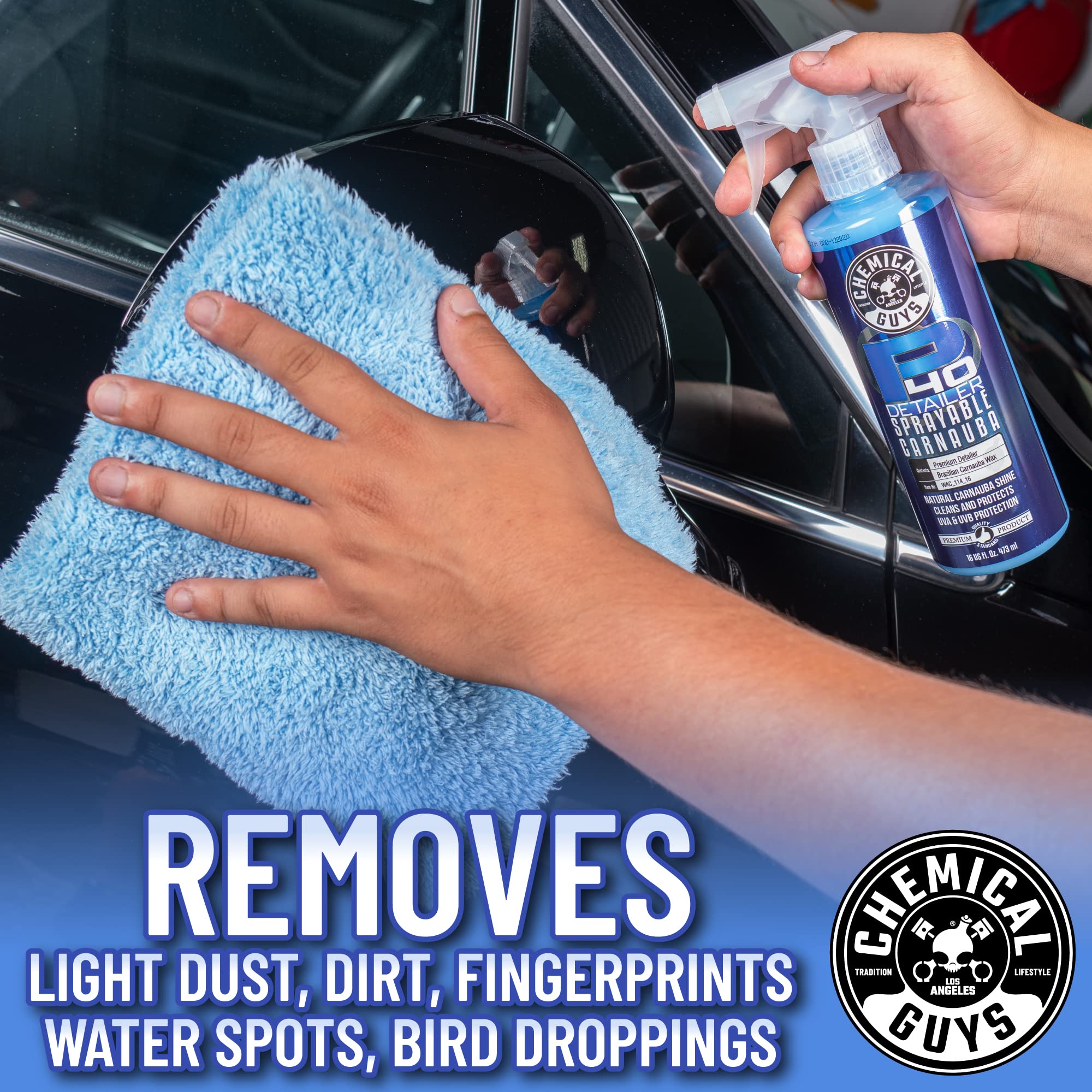 Chemical Guys Wac_114_16 P40 Detailer Quick Detailer And Uv Protectant (16 Oz)