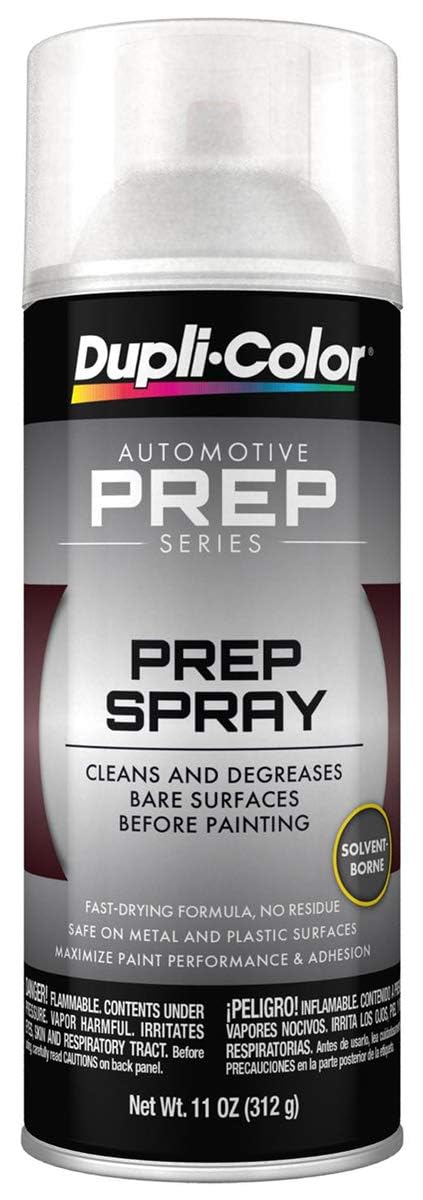 Dupli-Color Eps100000 Prep Grease And Wax Remover Automotive Spray Paint Primer - 11 Oz. Aerosol Can