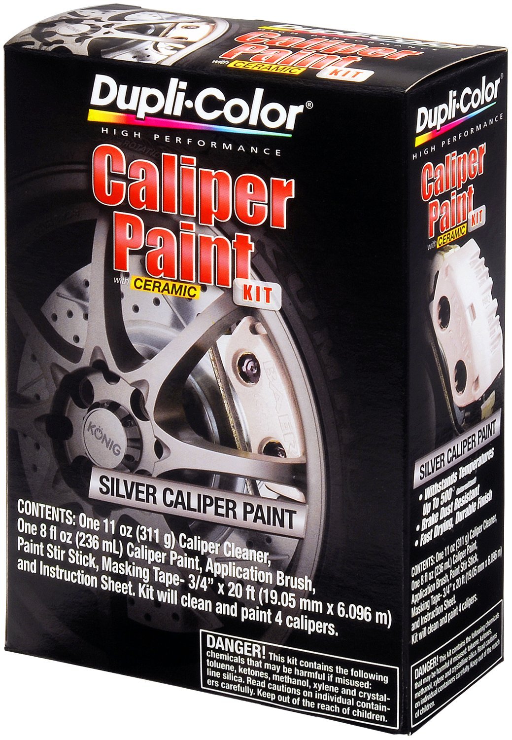 Dupli-Color Bcp403 Silver Single Brake Caliper Kit