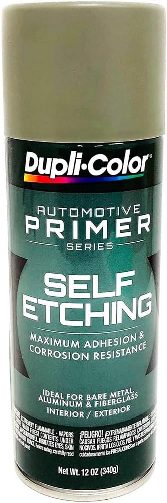 Dupli-Color Dap1690 Self-Etching Primer Spray Paint, 12 Oz. Aerosol Can (Packaging May Vary)