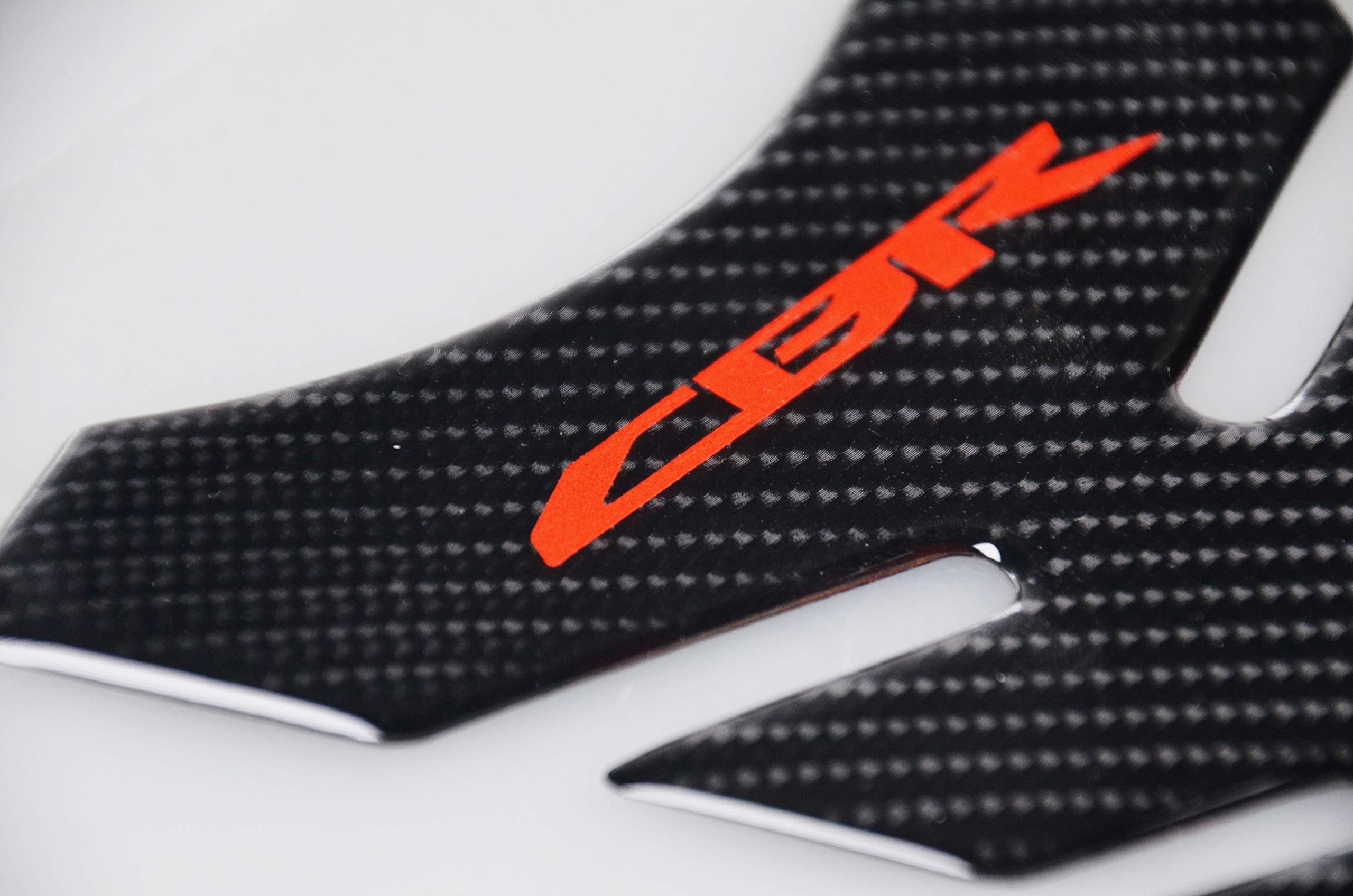 Revsostar Motorcycle Sticker, Vinyl Decal Emblem Protection, Gas Tank Protector, Red Logo Tank Pad For All Cbr Models, Cbr600 1000 954 929 900 Rr Cbr 250 300 500 650F 1100