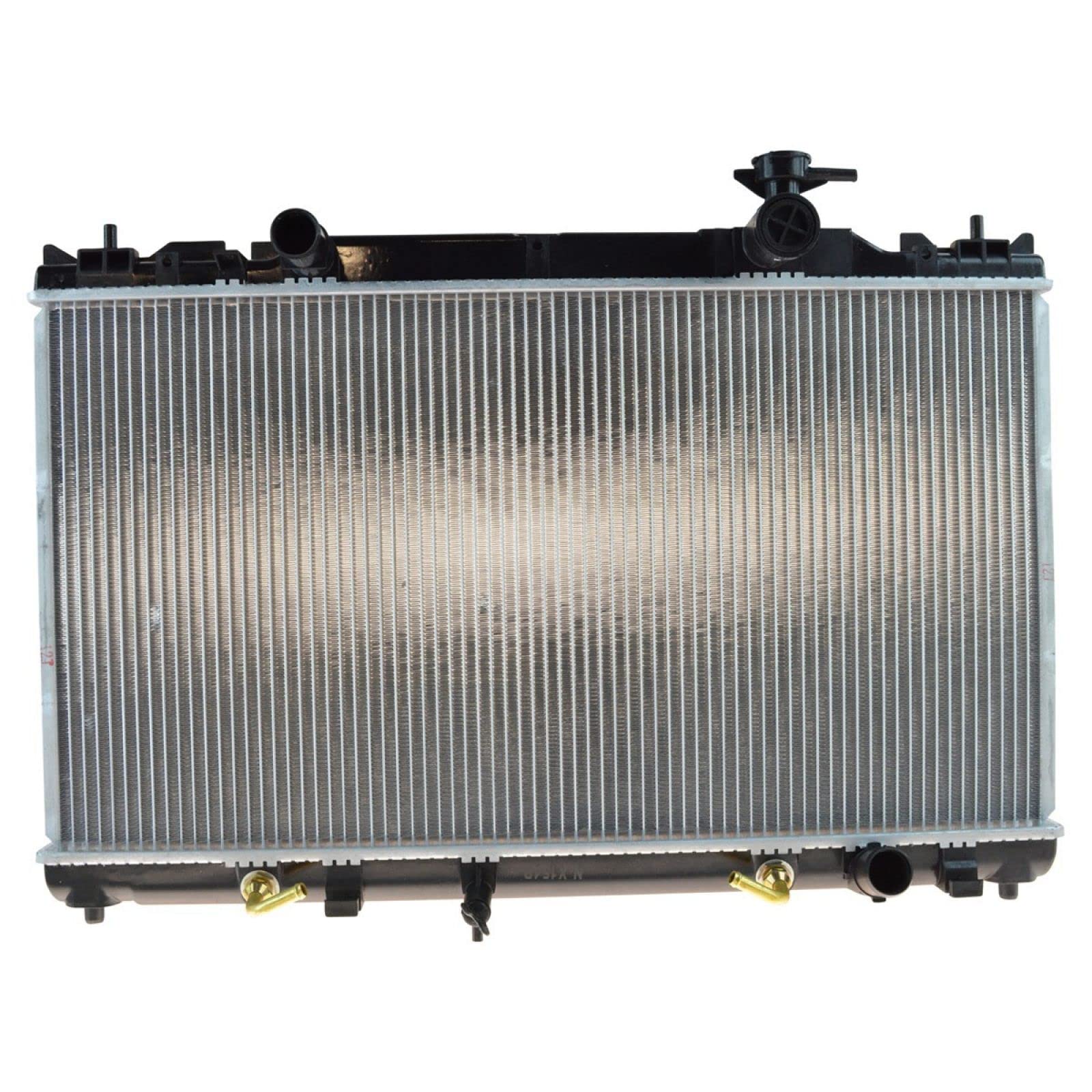 Trq Radiator Assembly Aluminum Core Compatible With 02-06 Toyota Camry 04-08 Solara Cu2436 Cu2437 To3010256 To3010276