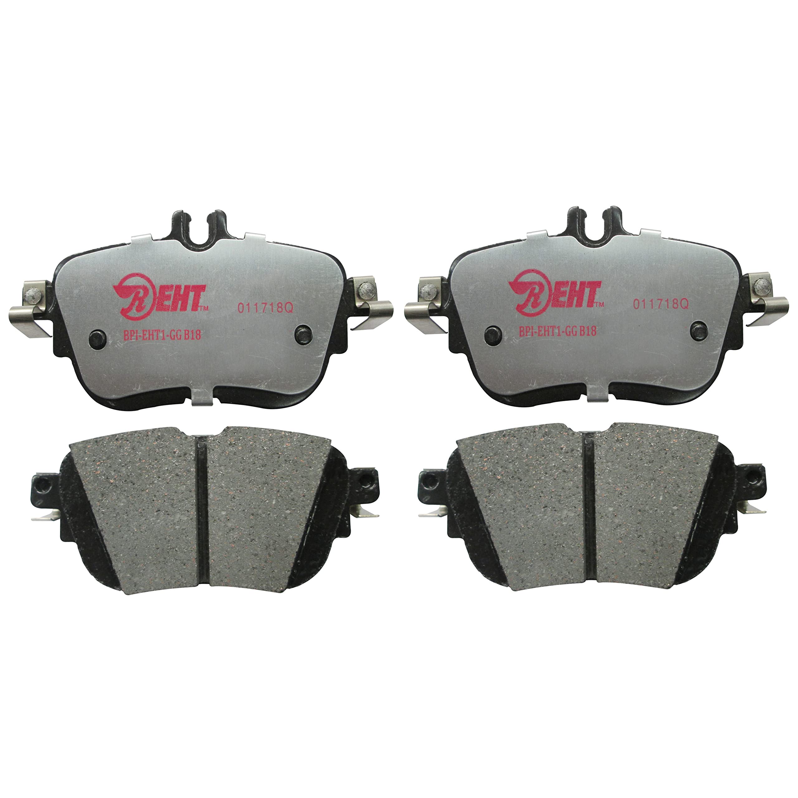 Raybestos Premium Raybestos Element3 Eht Replacement Rear Brake Pad Set For Select 2017-2018 Mercedes-Benz E300 Model Years (Eht