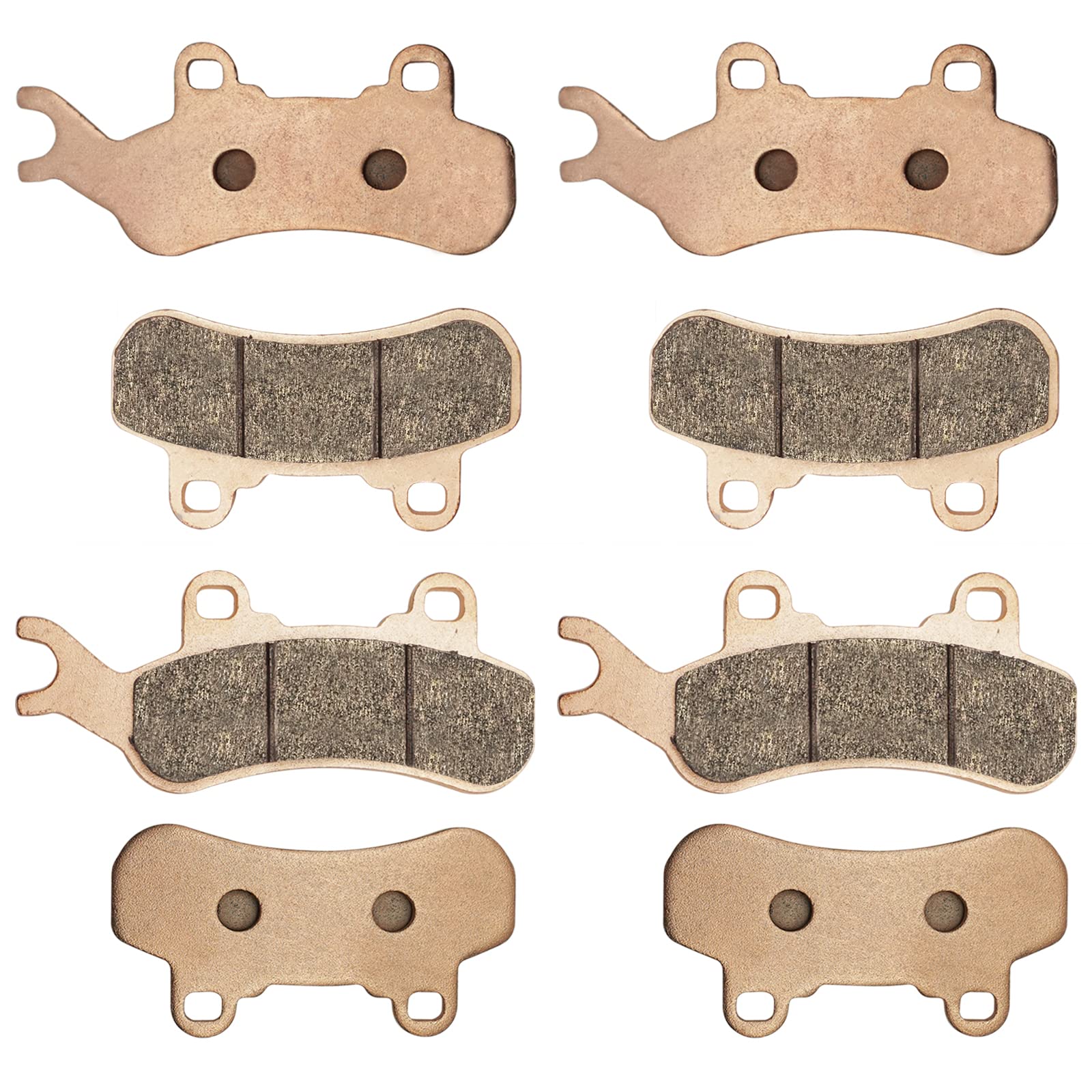 Front & Rear Brake Pads Sintered For Can Am Maverick X3 Sport/Trail 800/1000 2017-2021 Defender 6X6/Max/Pro