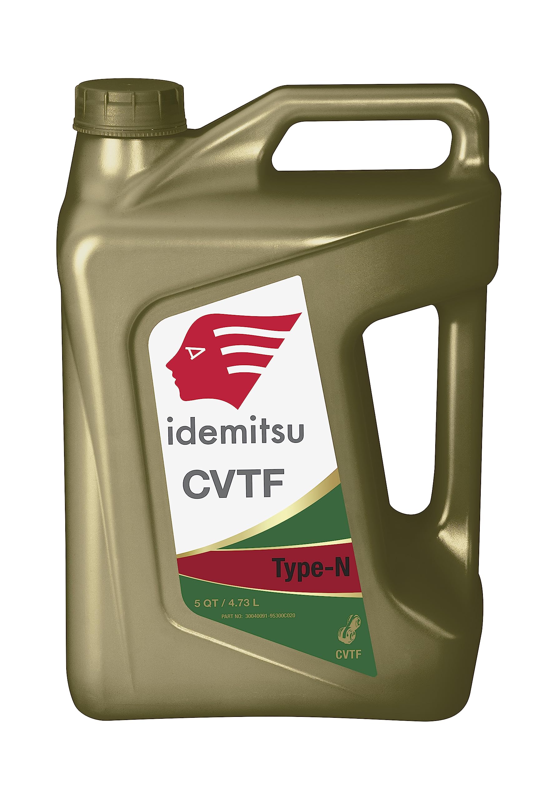 Idemitsu CVT Type N Transmission Fluid - 5QT Green - Compatible with Nissan - Model 30040091-95300C020