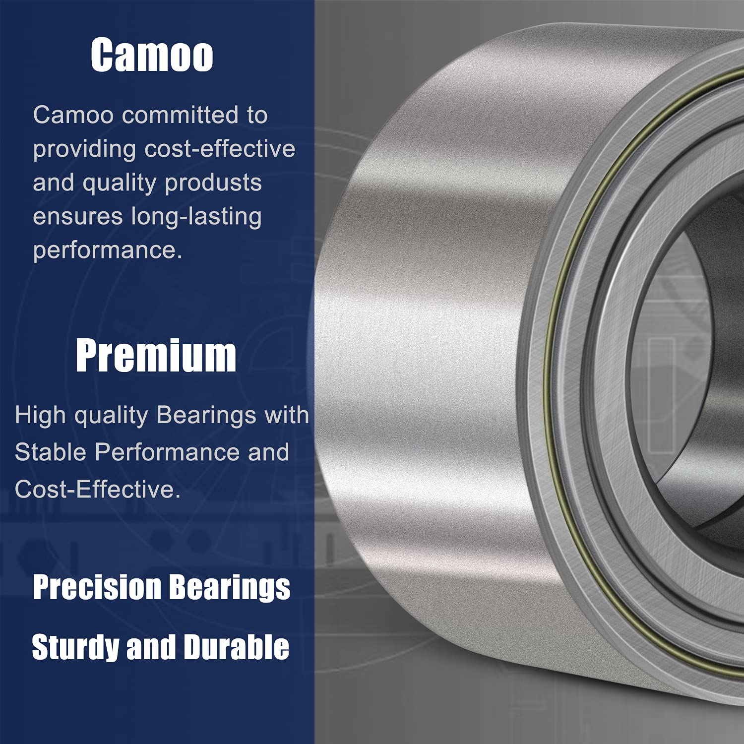 For Polaris Ranger 900 1000 Xp Wheel Bearings 2013-2019 Front And Rear (4) Crew Replace 3514635, 3514699
