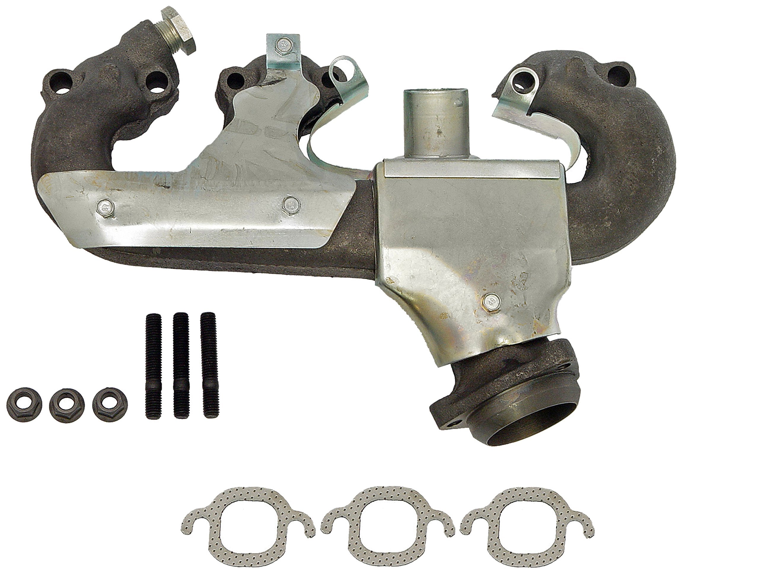 Dorman 674-385 Driver Side Exhaust Manifold Kit - Includes Required Gaskets And Hardware Compatible With Select Chevrolet / Gmc 