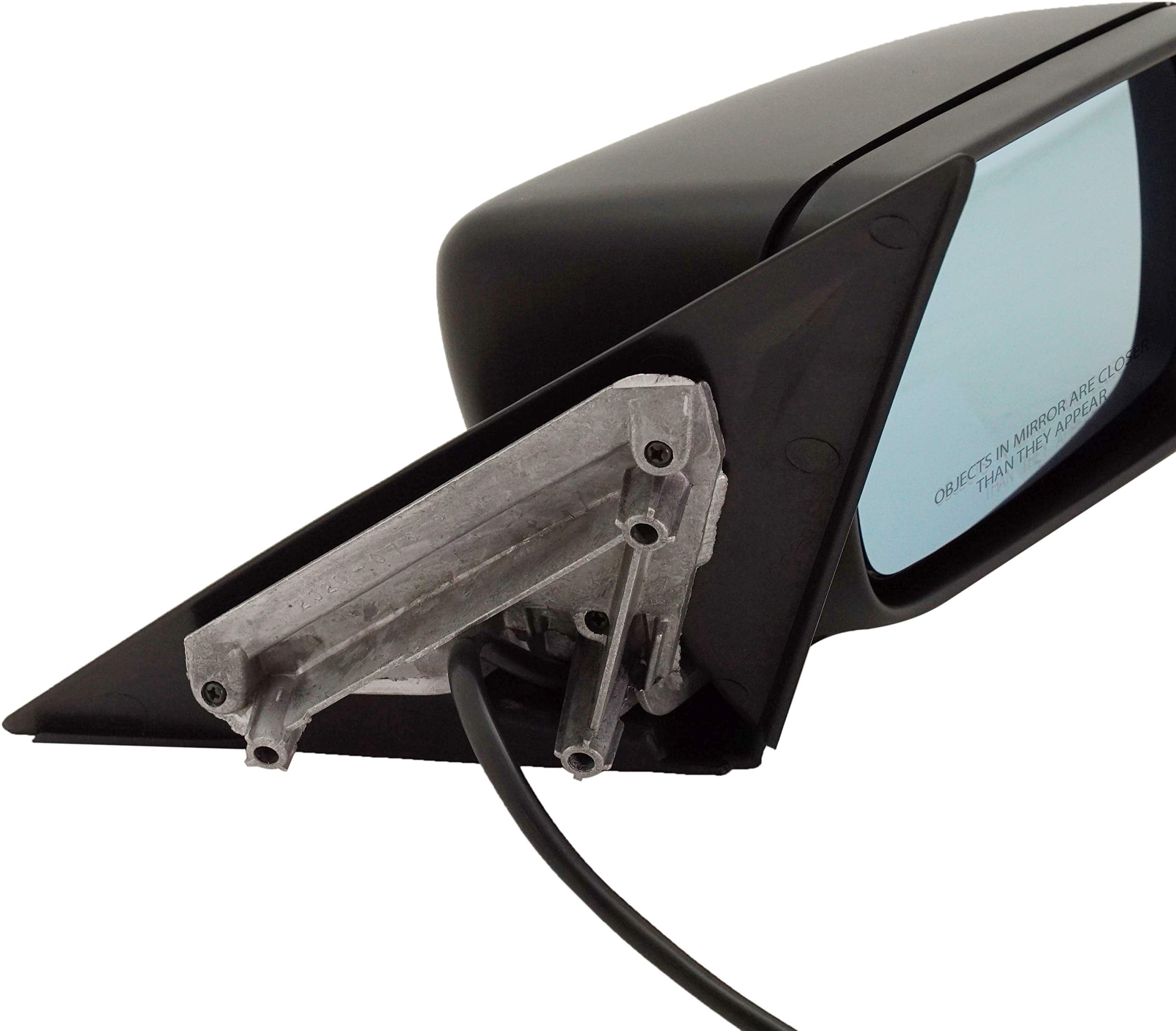 Kool Vue Passenger Side Power Non-Heated Mirror for BMW 325i 325xi 330i 330xi 320i 2001-2005 Manual Fold Paintable E46 Body; Sedan & Wagon