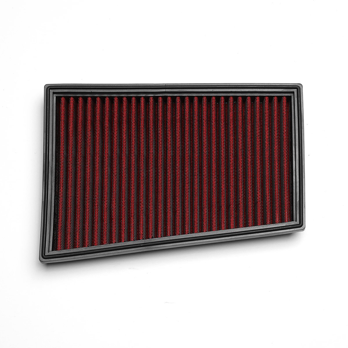 Dna Motoring Afpn-130-Rd Clean Air Washable Drop In Panel Air Filter Enhance Engine Performance Power & Acceleration Improve [Co