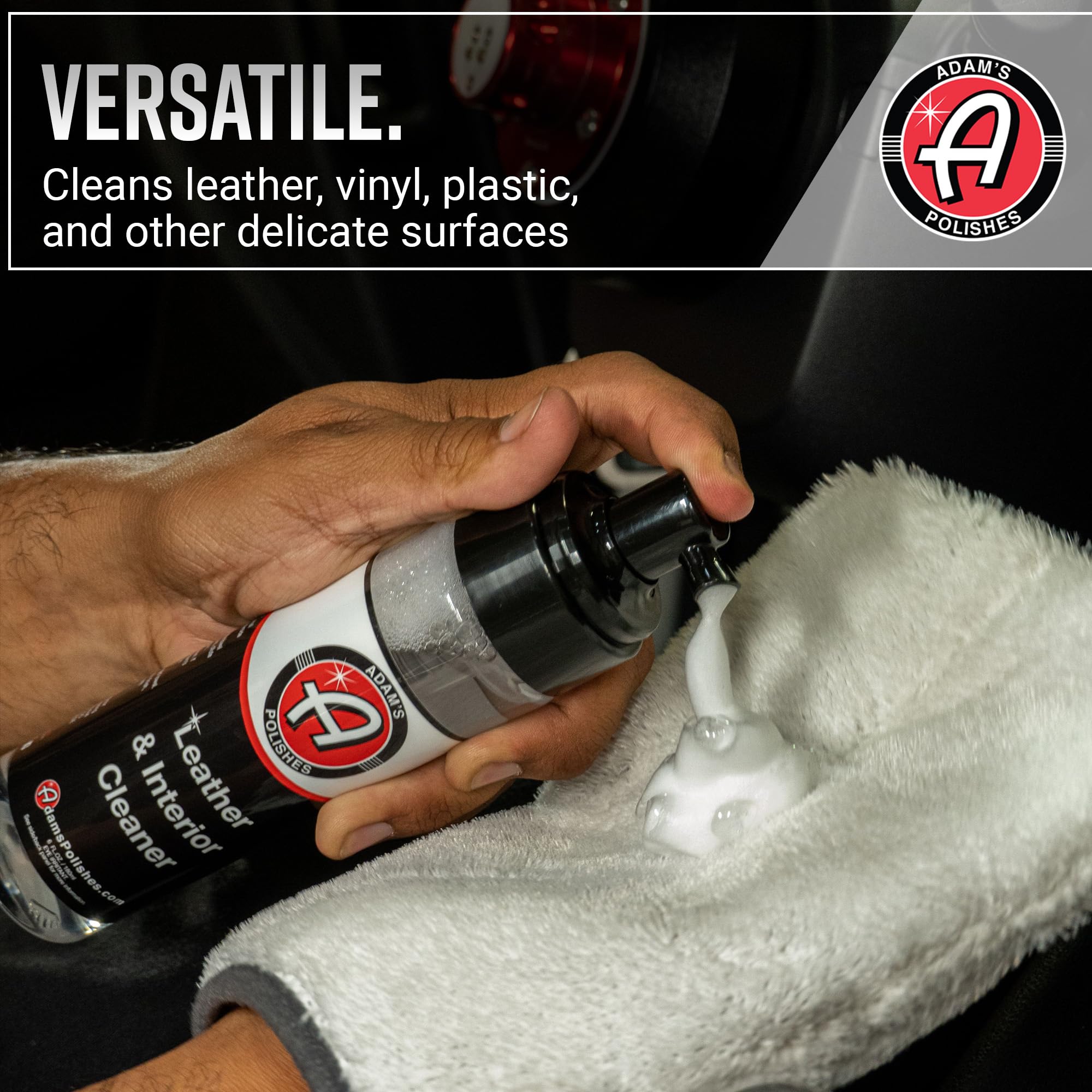 Adam'S Polishes Leather & Interior Cleaner, 16Oz