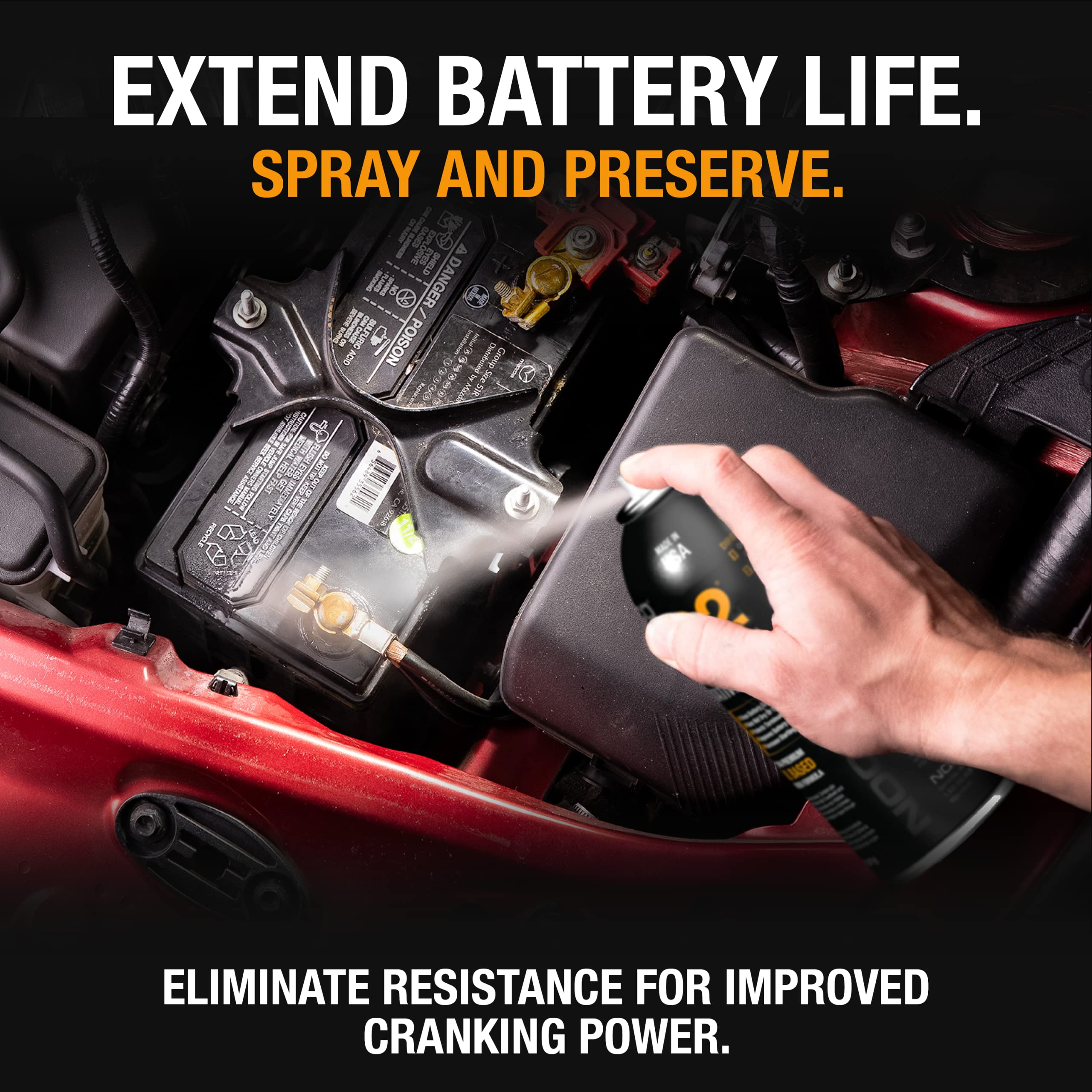 Noco Ncp2 A202 12.25 Oz Oil-Based Battery Corrosion Preventative, Corrosion Inhibitor, And Battery Terminal Protector Grease Spr