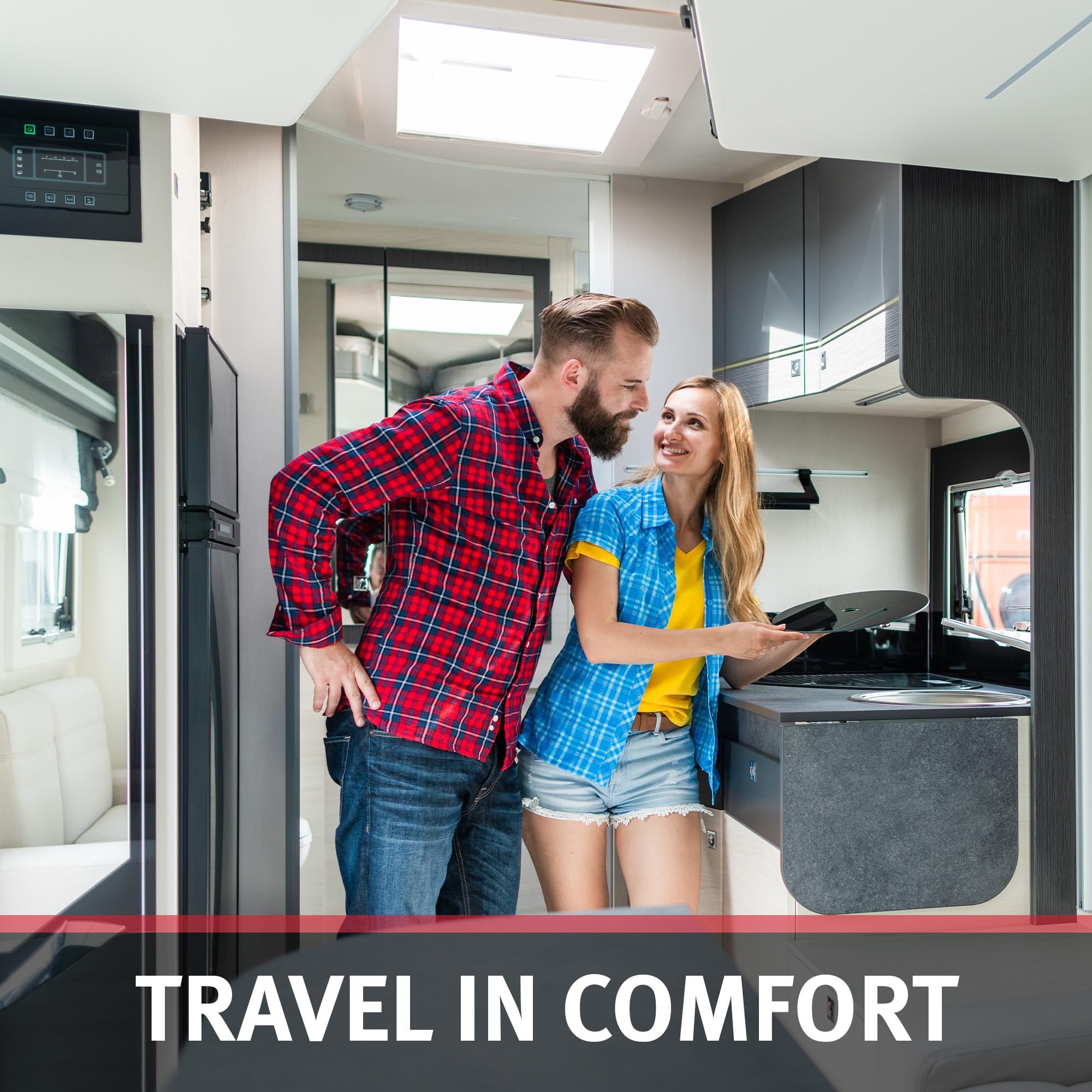 Suburban Single Water Heater On/Off Wall Switch - Rv Interior Wall Mount On/Off Switch For Control & Operation Of Suburban Models D, De & Dem Tank Or Tankless Water Heaters, Black (234229)