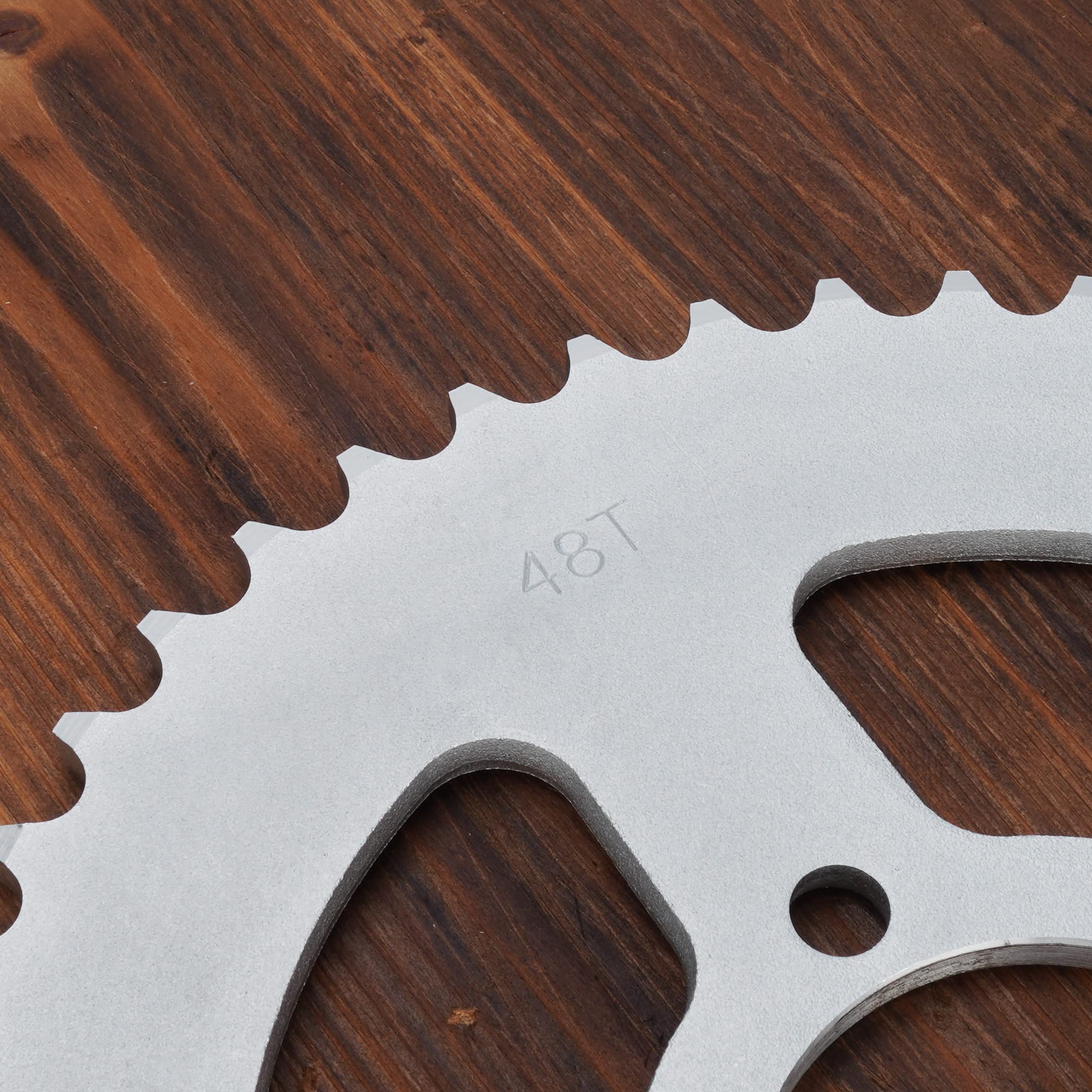 Rutu 420 Chain 48 Tooth 52Mm Go Kart Sprocket,Steel Motorcycle Rear Sprocket For 50Cc 90Cc 110Cc 125Cc Taotao Tforce Roketa Coolster Buyang Kymco Kazuma Sunl Chinese Atv Dirt Pit Bike Quad