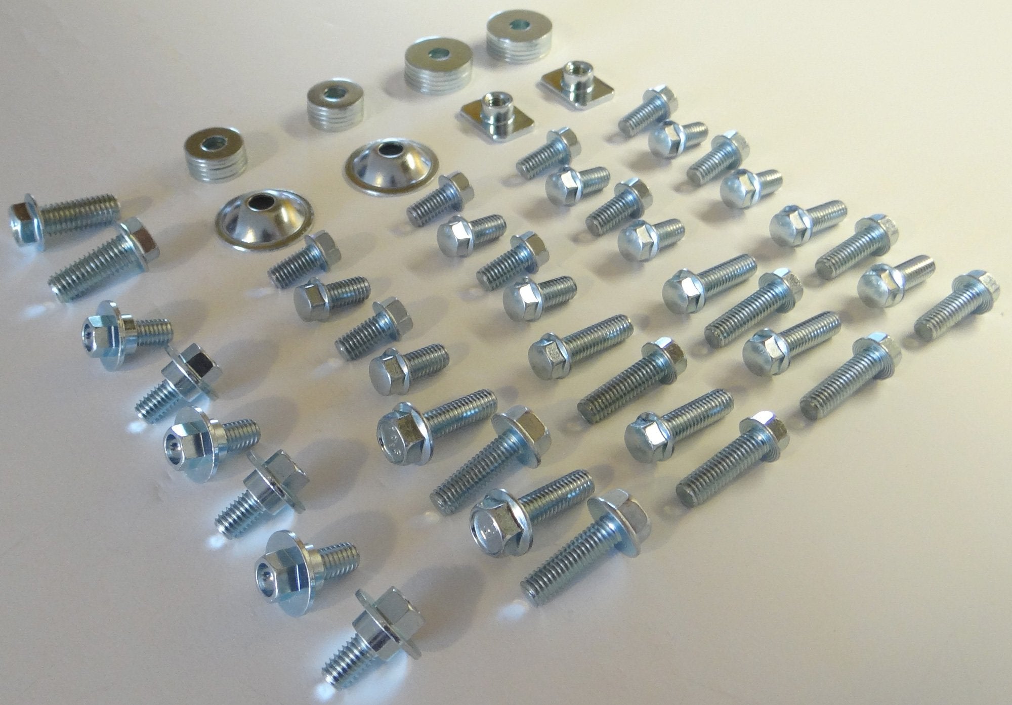 66Pc Specbolt Kawasaki Kx & Kxf Body Bolt Kit For Plastics Seat Fenders Shrouds Number Plates Fasteners Fit Kx60 Kx80 Kx85 Kx100