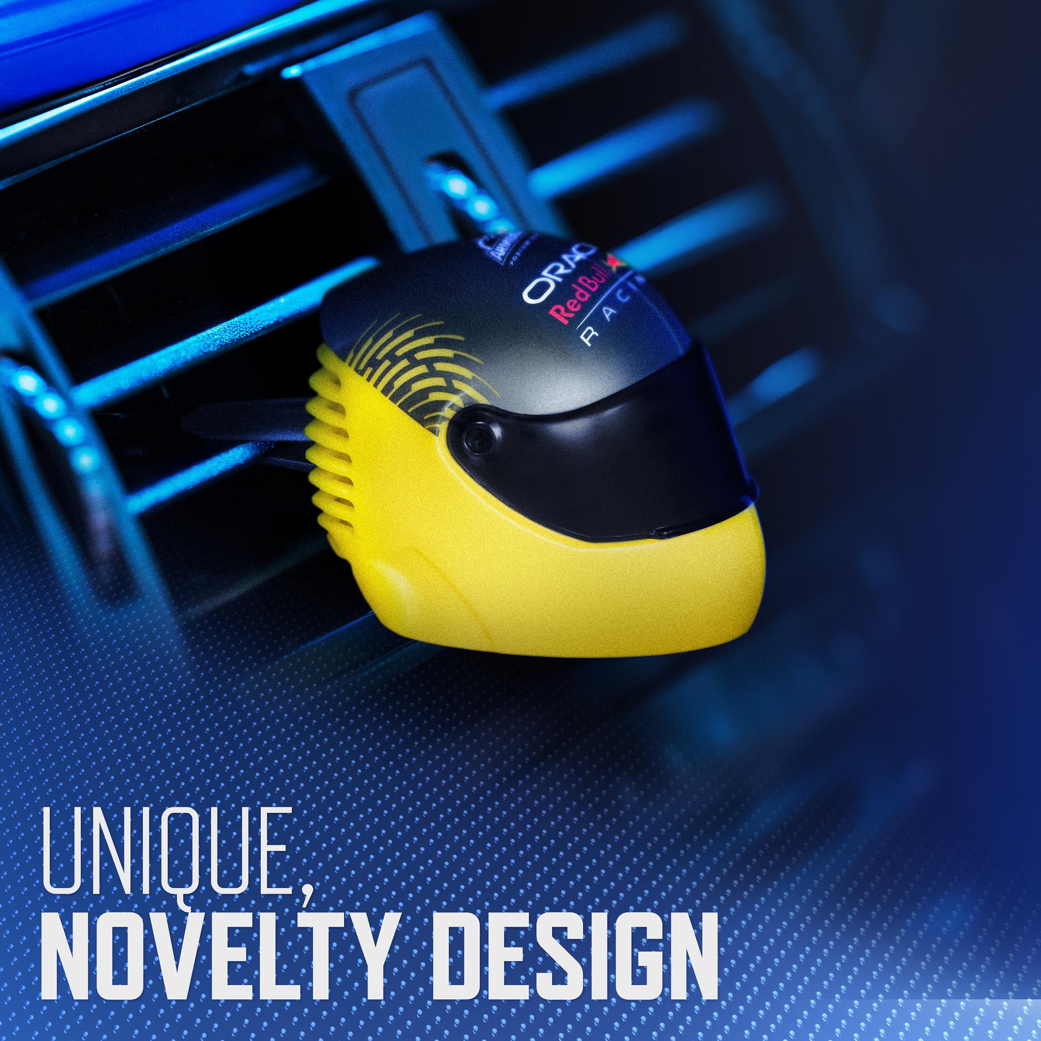 Armor All Podium Series Helmet Vent Clip Car Air Freshener, Victory Lap Scent (4 Pack), Racing-Inspired Car Air Freshener With A