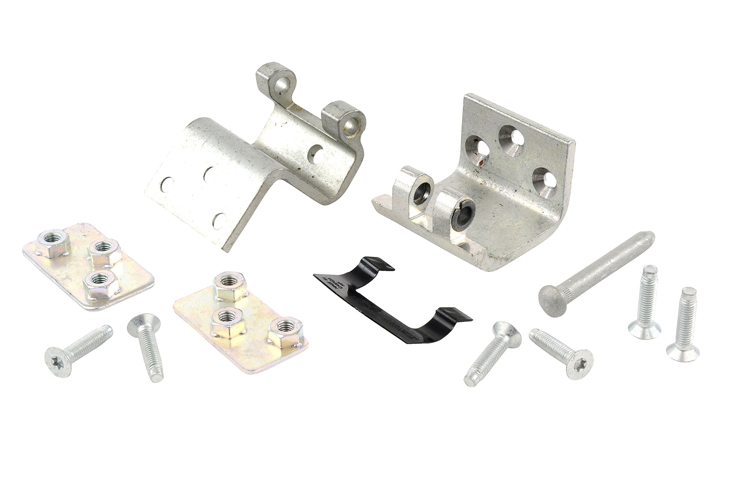 General Motors Genuine Parts 19257344 Intermediate Side Door Lower Door Hinge Kit with Hinges, Backing Plates, Pin, Stop, and Bo