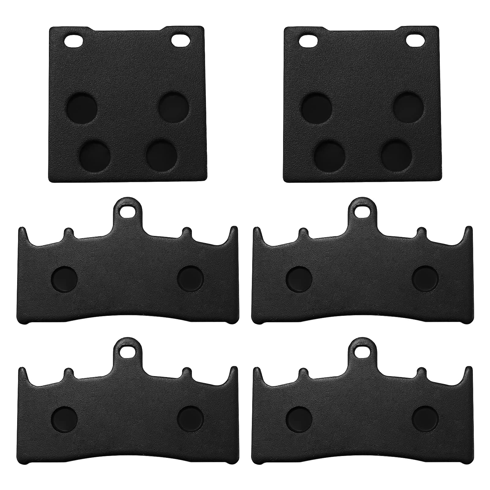 Locopow Sintered Brake Pads Compatible With Suzuki Hayabusa Gsx1300R 1999-2007/ Bandit 1200 Gsf1200S 2001-2005/Gsxr1100W 1993-19