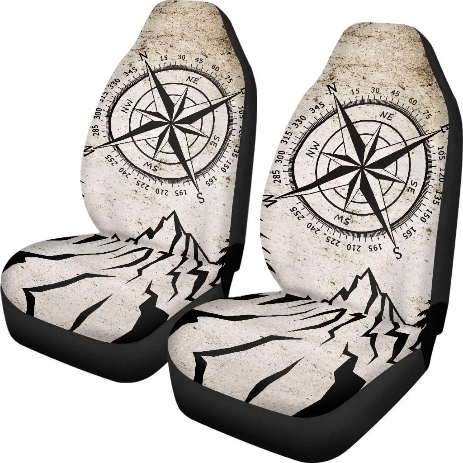 TOADDMOS Speedometer Car Front Seat Cover Set Soft Driver Seat Cover Comfort Bucket Seat Covers Full Protection Saddle Blanket C