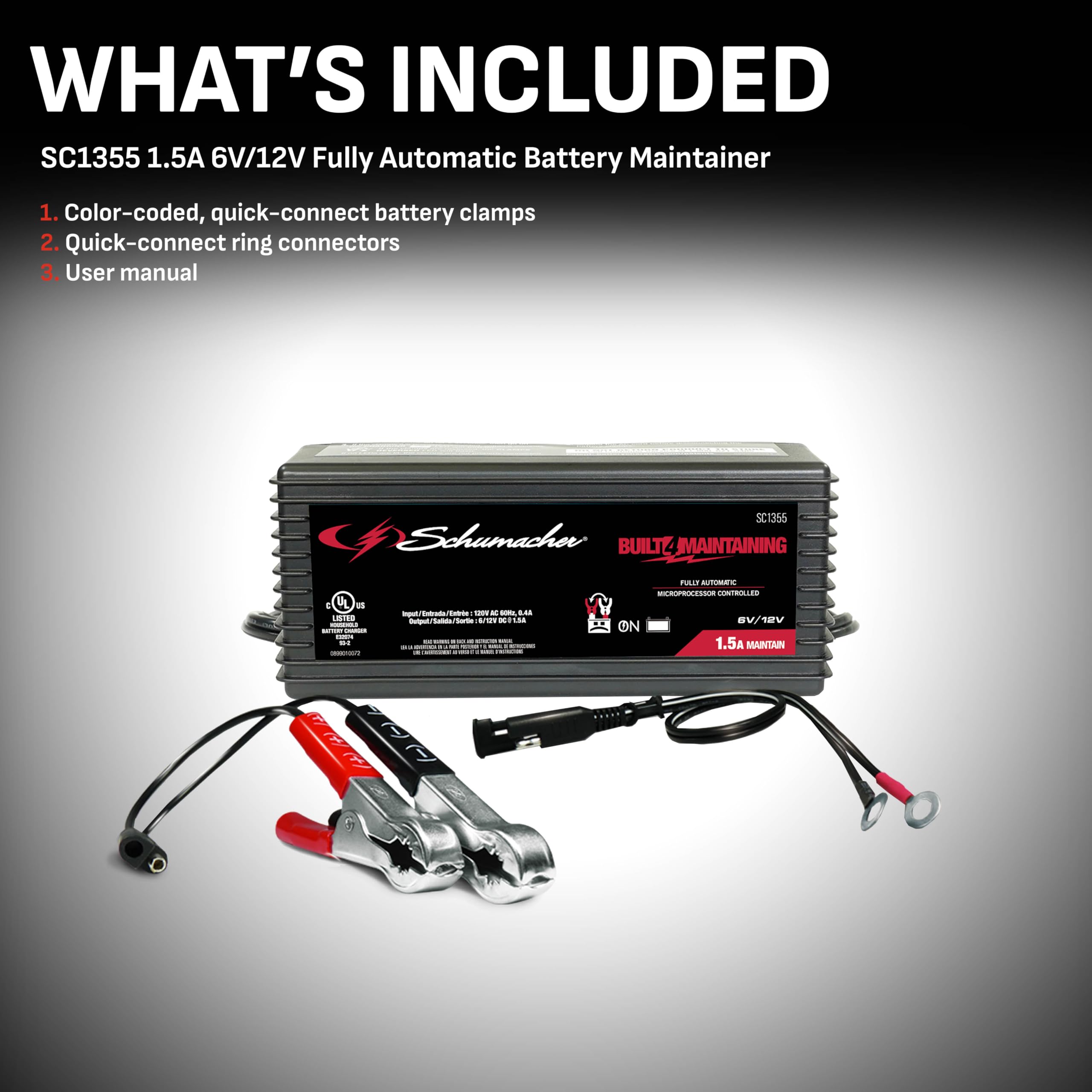 Charger/Maintainer 1.5A