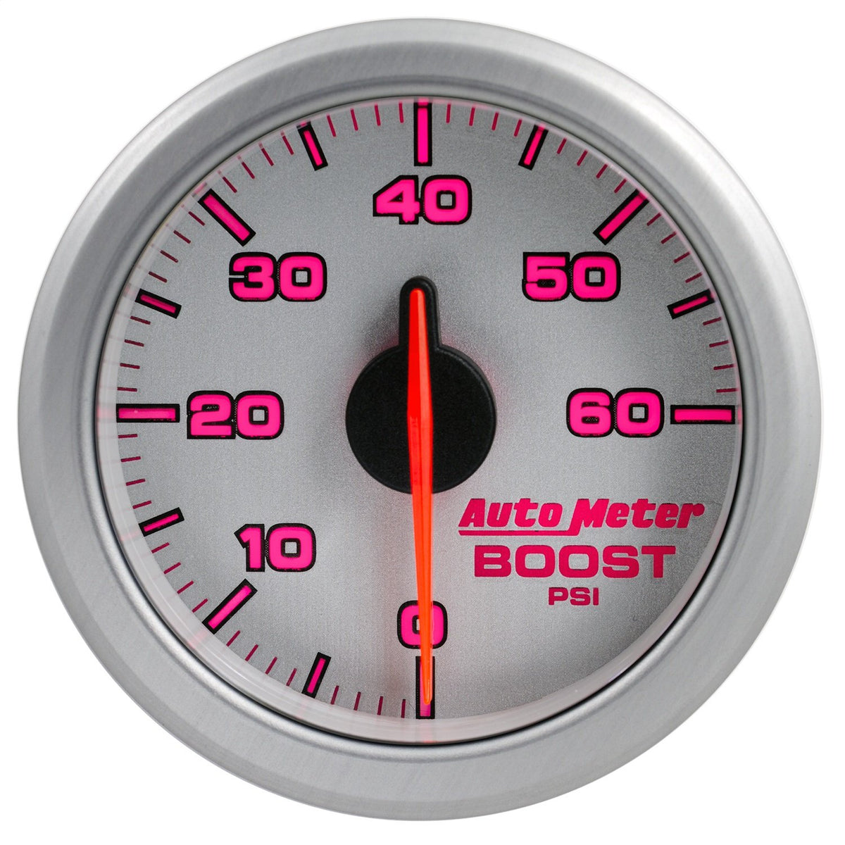 AUTO METER AutoMeter 9160-UL 2-1/16&quot; Boost, 0-60 Psi, Airdrive, Silver