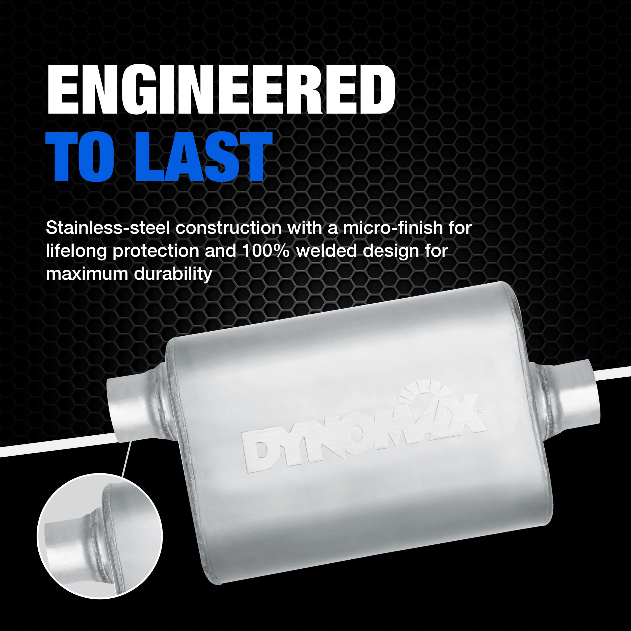 Dynomax Ultra Flo 17223 Exhaust Muffler For Chevrolet Silverado 1500