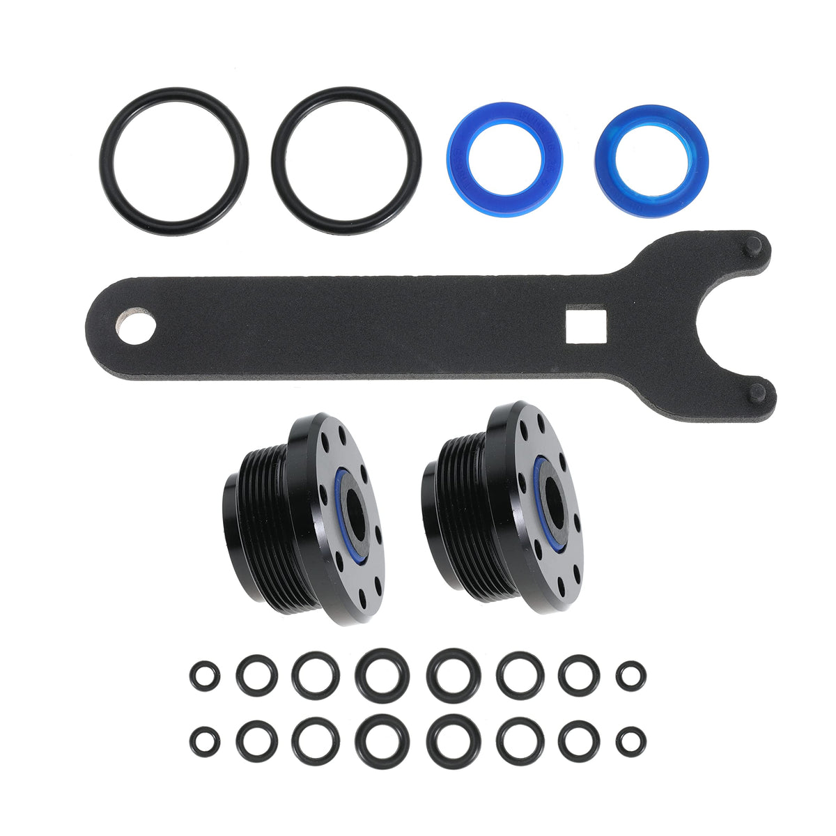 Seal Kit For SeaStar Front Mount Hydraulic Steering Cylinders with Wrench Replace HS5157 HC5340 HC5341 HC5342 HC5343 HC5344 HC53