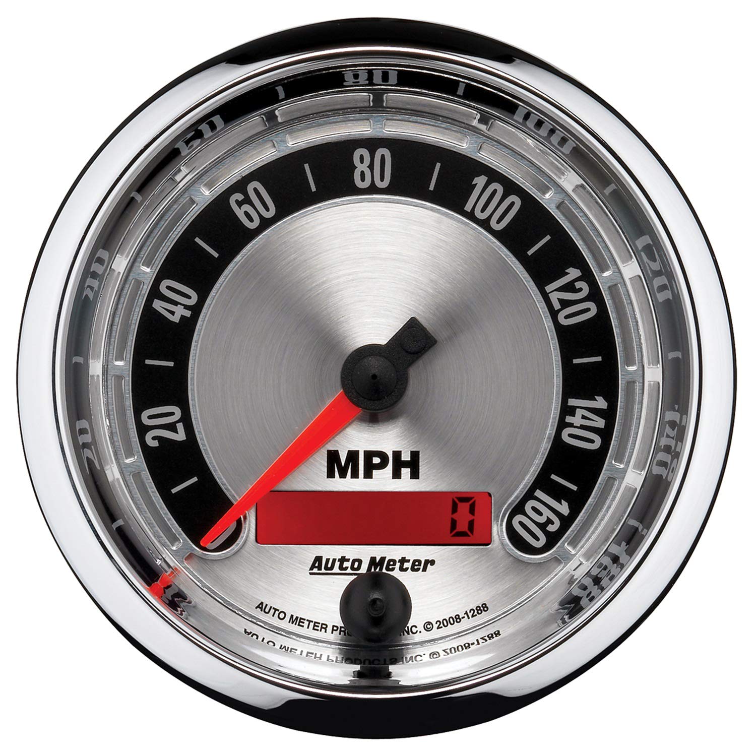 Auto Meter 7032 Complete 6 Gauge Dash Kit For 1967-1972 Chevy Truck Tach/Mph/Fuel/Oilp/Wtmp/Volt, American Muscle, Regular