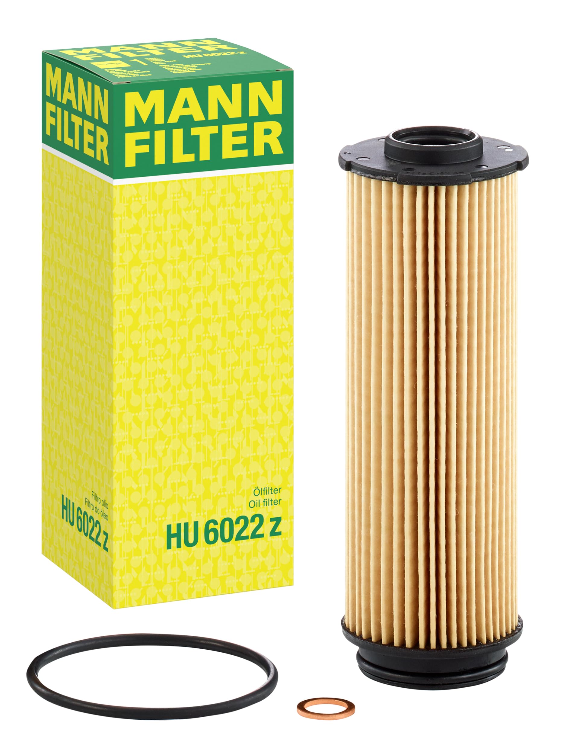 Mann-Filter Hu 6022 Z Oil Filter - Cartridge