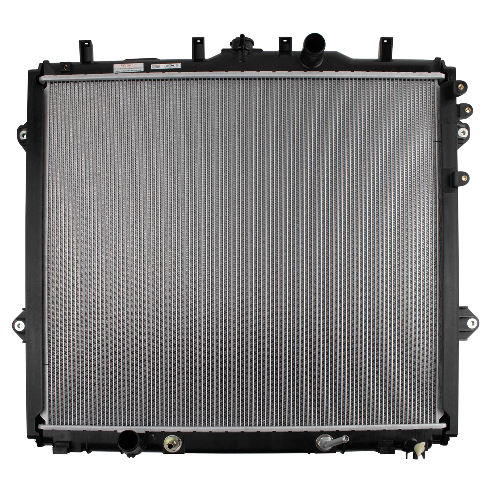 Trq Radiator Assembly Aluminum Core Compatible With 10-20 Toyota 4Runner Cu13251