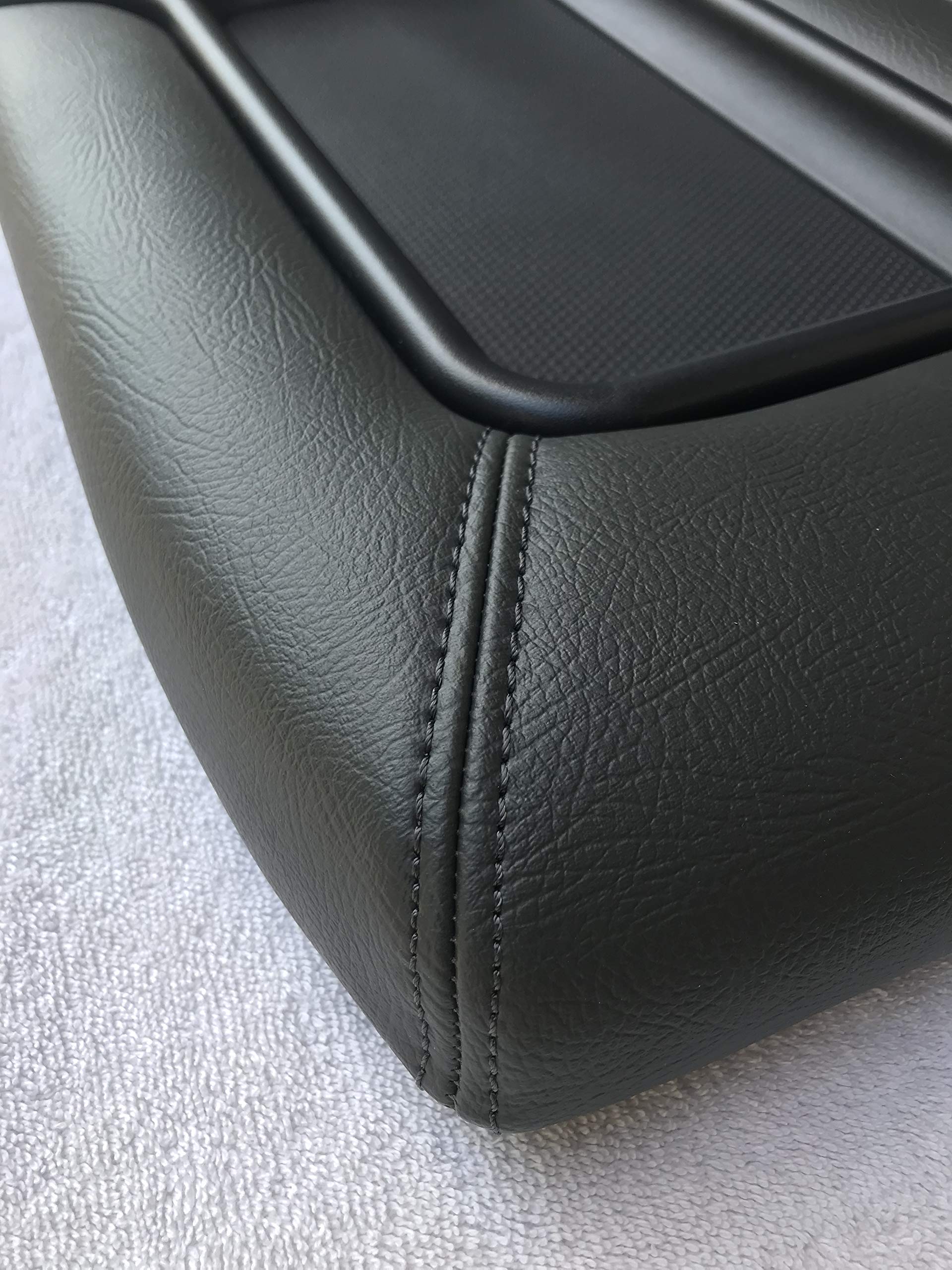 Itek Auto Center Console Storage Top Lid Armrest Replacement Kit Redesigned Dark Grey Fits 1999-2007 Silverado Sierra Tahoe Aval