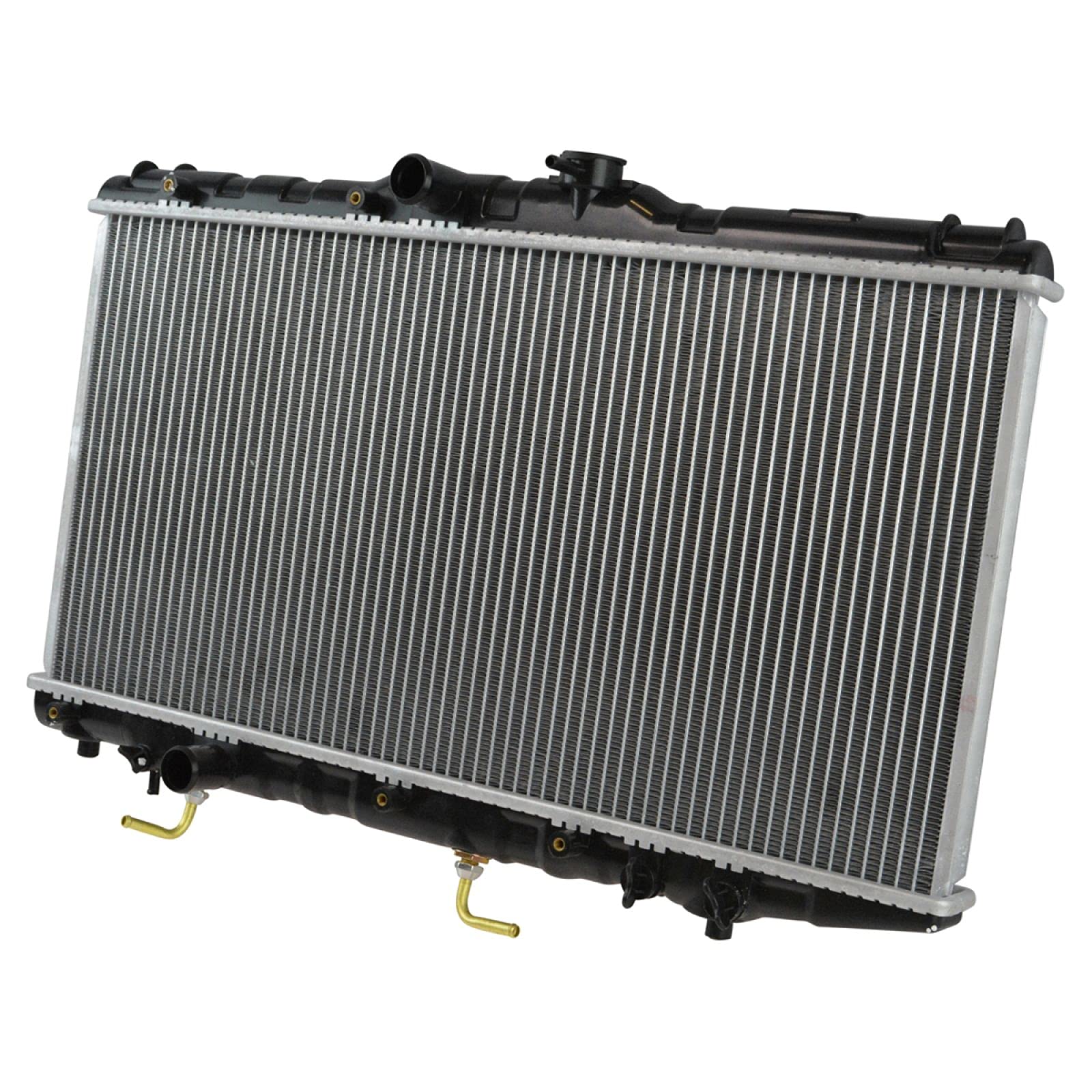 Trq Radiator Assembly Aluminum Core Compatible With 89-92 Geo Prizm 88-92 Toyota Corolla Cu537 Cu539 To3010213 To3010214 To30102