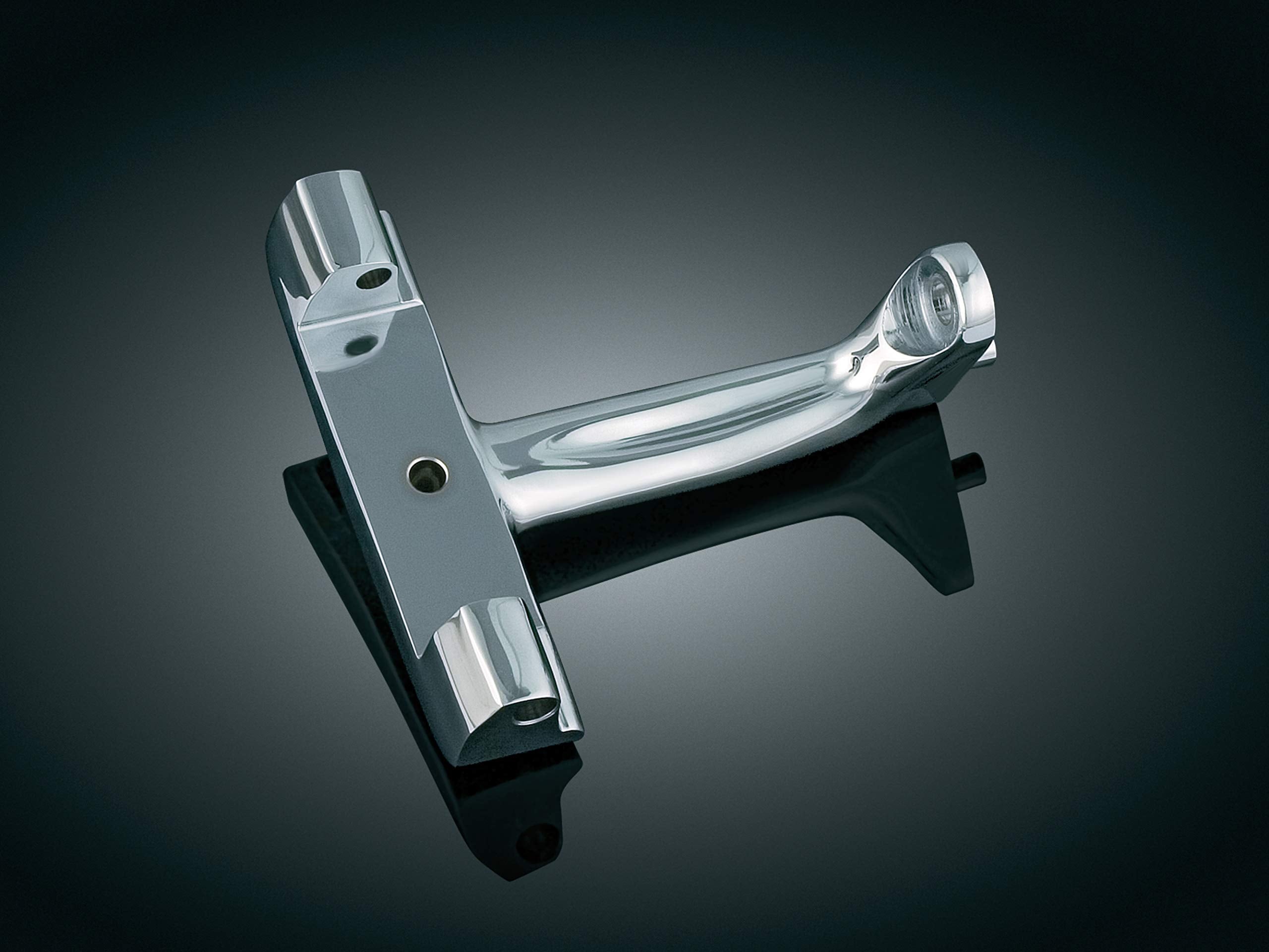 Kuryakyn 7926 Motorcycle Footpegs: Adjustable Passenger Pegs for 1993-2006 Harley-Davidson Motorcycles with Fixed Mounts, Chrome