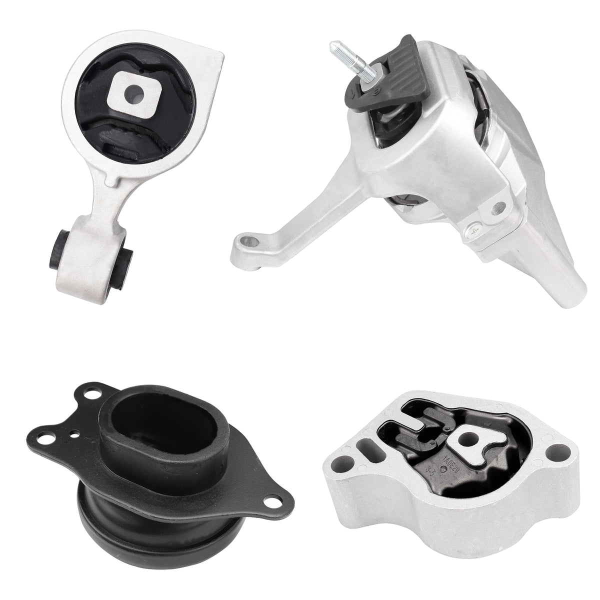 Ybddzh Engine Motor And Transmission Mount Kit Compatible With 2007-2018 Altima 2.5L, Replace Oe A4339 A4340 A4350 A4353, 11360-