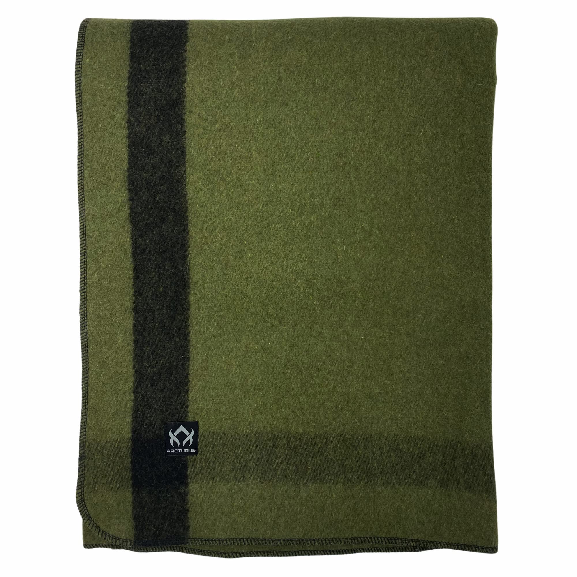Arcturus Rainier Wool Blanket - 45lbs Warm, Heavy, Washable, Large  great for camping, Outdoors, Survival  Emergency Kits (Four 