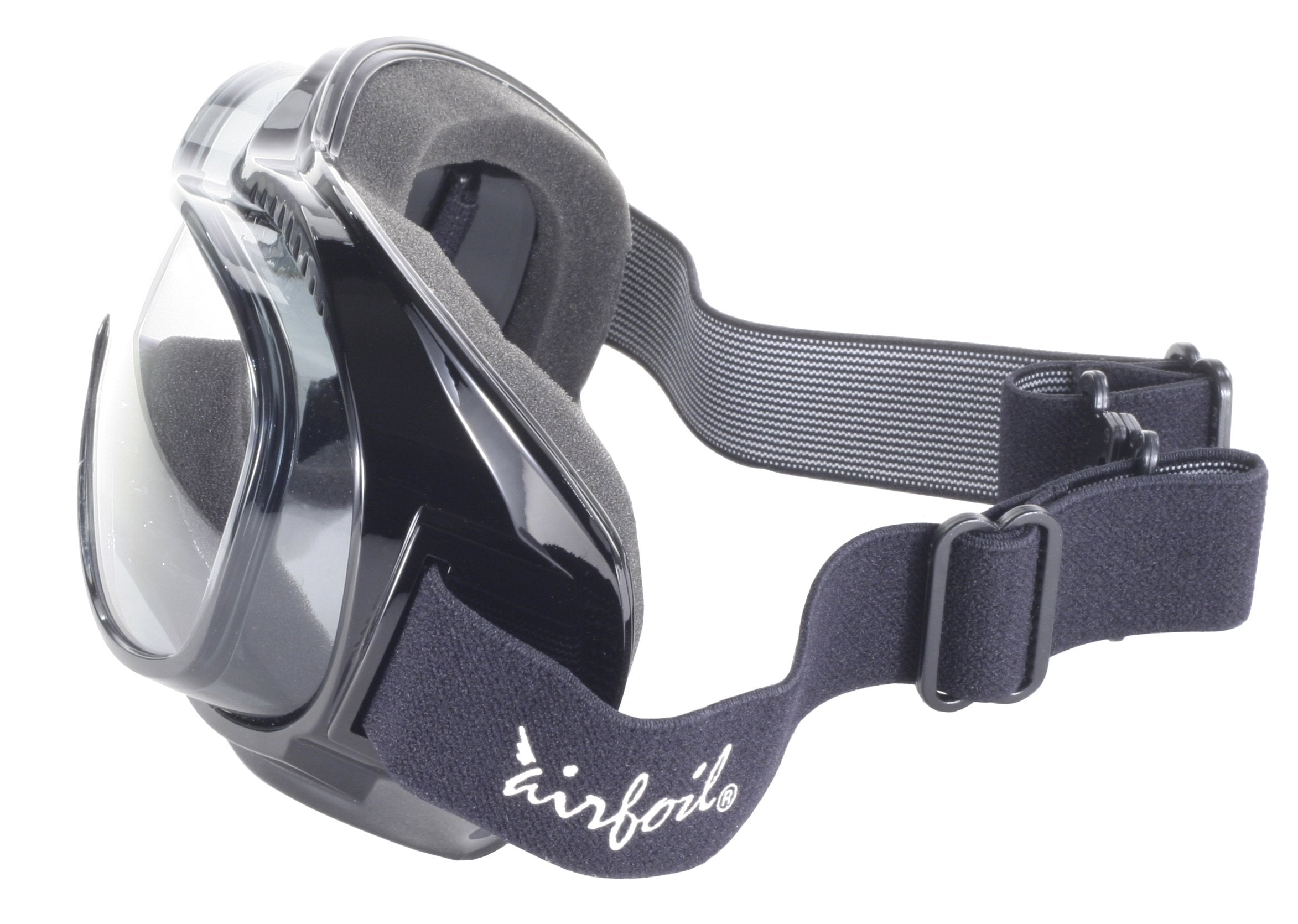 Pacific Coast Airfoil Padded 'Fit Over Glasses' Riding Goggles (Black Frame/Grey Photochromatic)