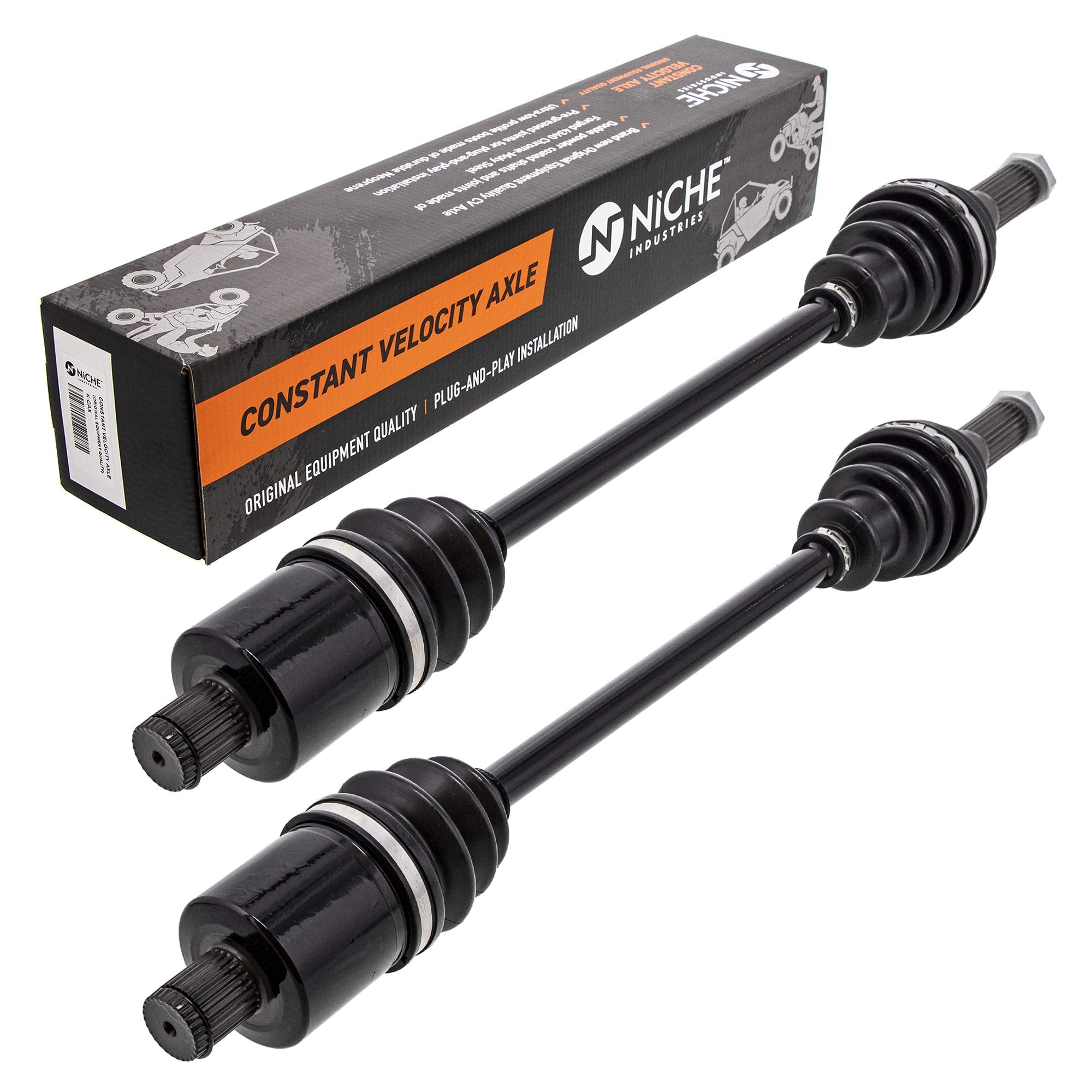 Niche Front And Rear Cv Axle For 2013-2017 Polaris Ranger Xp And Crew 1332637 1332947