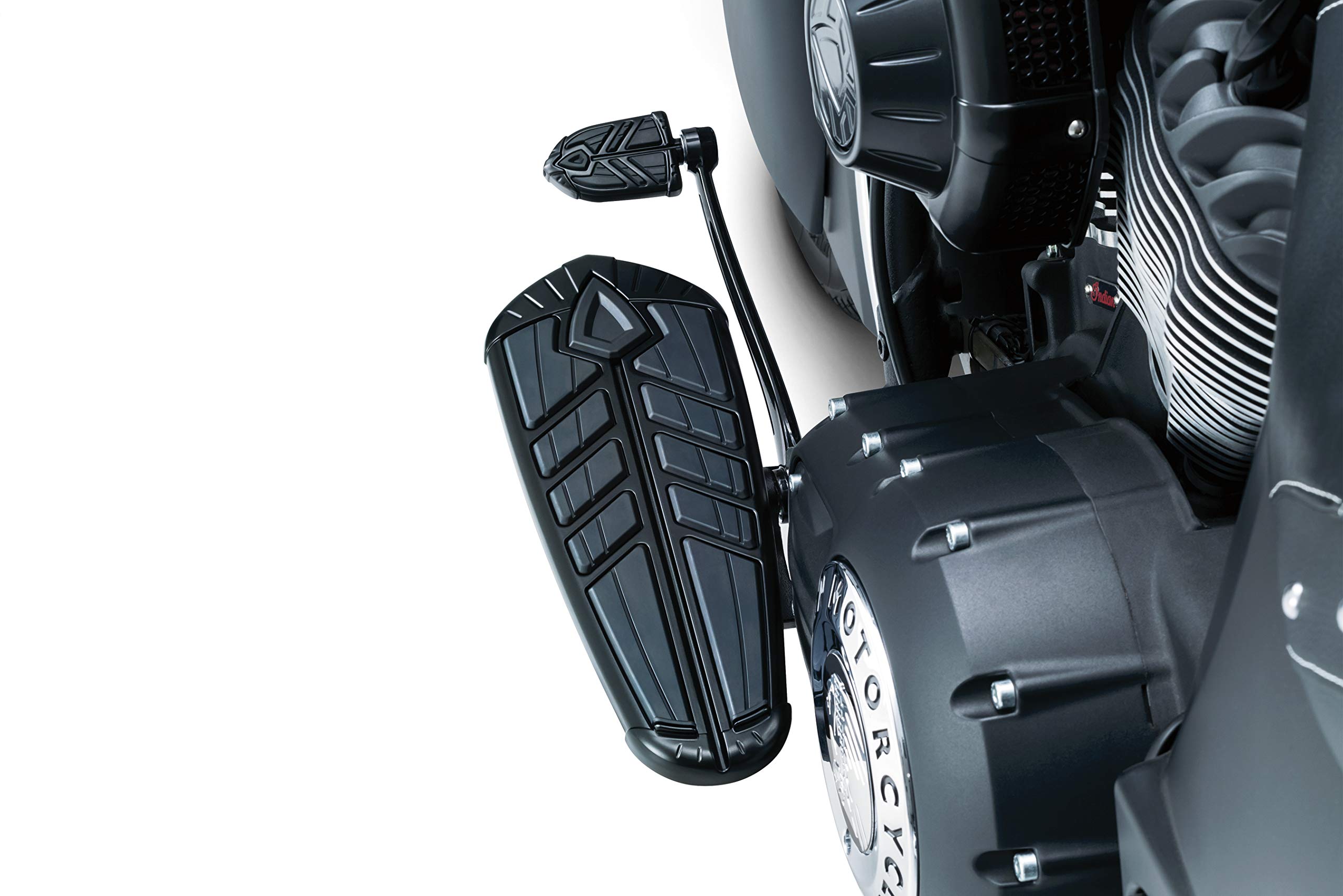 Kuryakyn 5751 Satin Black Motorcycle Foot Controls