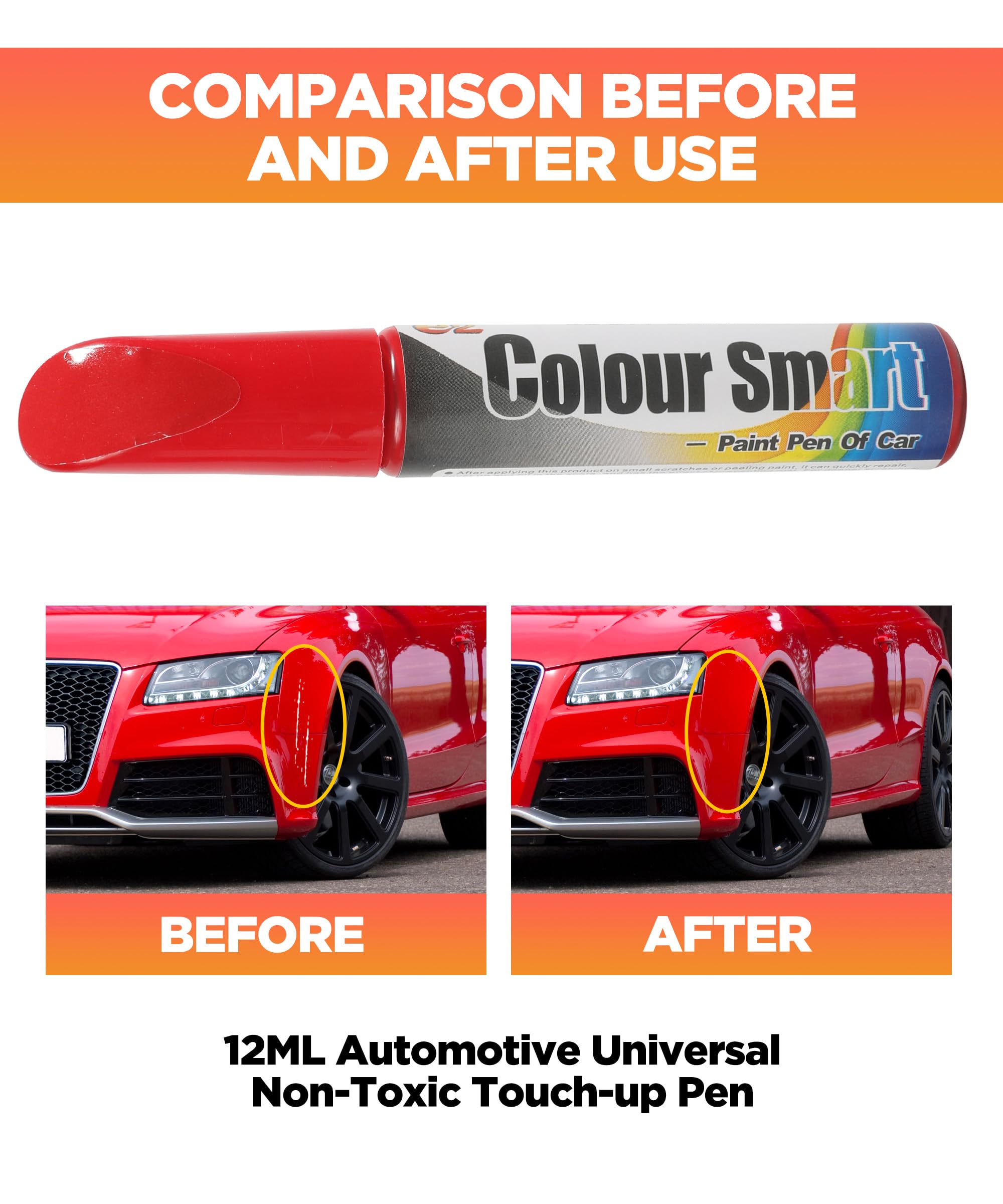 AOCISKA Car Scratch Remover,Car Paint Scratch Repair,Car Scratch Remover Pen,Car Accessories Car Pro Mending Car Remover Scratch