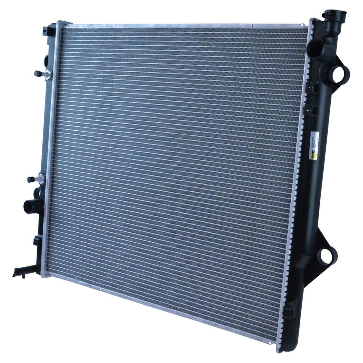 Trq Radiator Assembly Aluminum Core Compatible With 03-09 Toyota 4Runner 07-14 Fj Cruiser Cu2580 To3010274